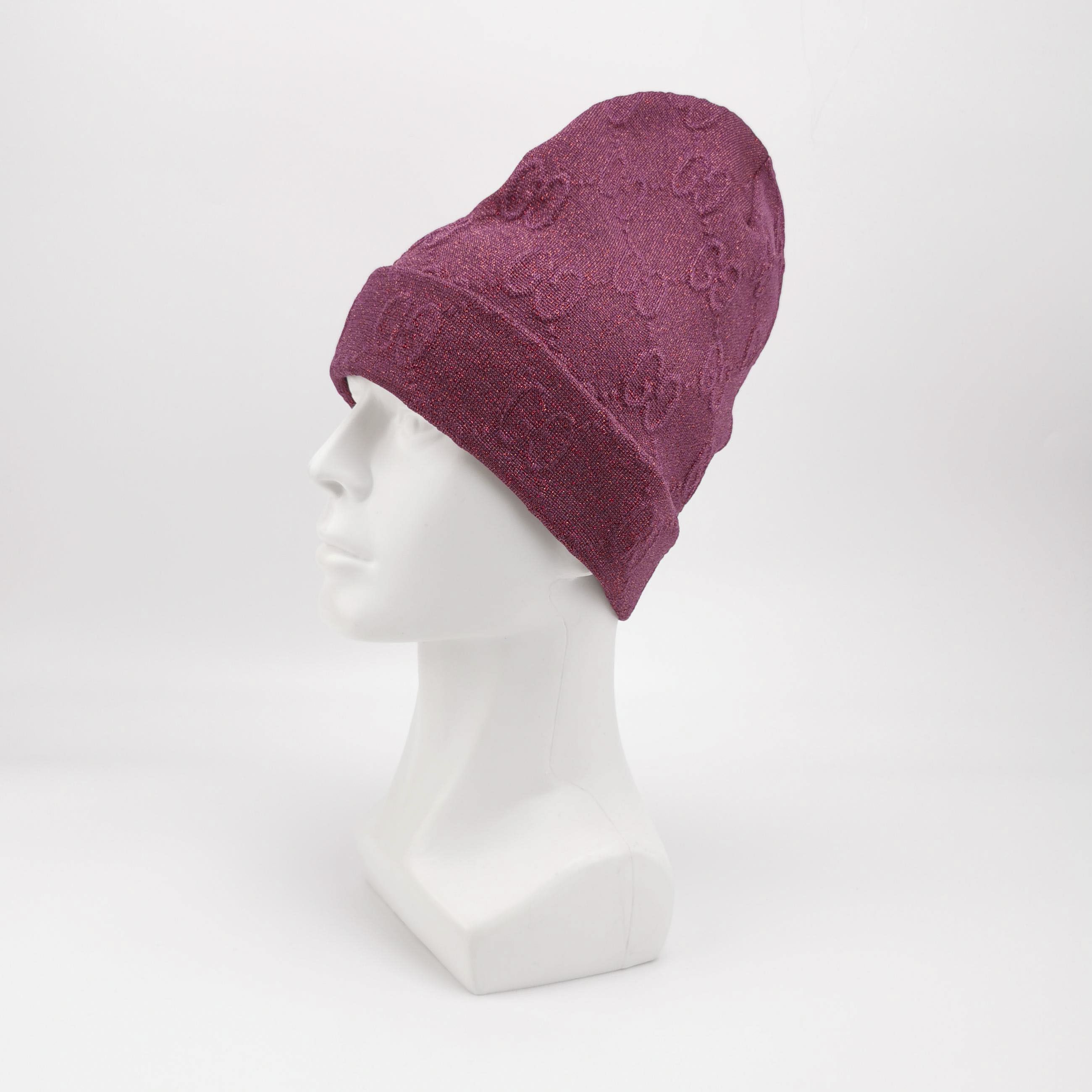 Gucci Gucci Double G Knit Beanie ONE SIZE Size ONE SIZE - 2 Thumbnail