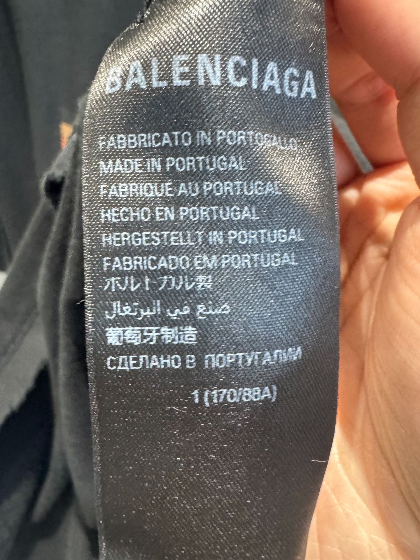 Balenciaga Balenciaga Rainbow Logo T-Shirt Size S Size US S / EU 44-46 / 1 - 5 Thumbnail