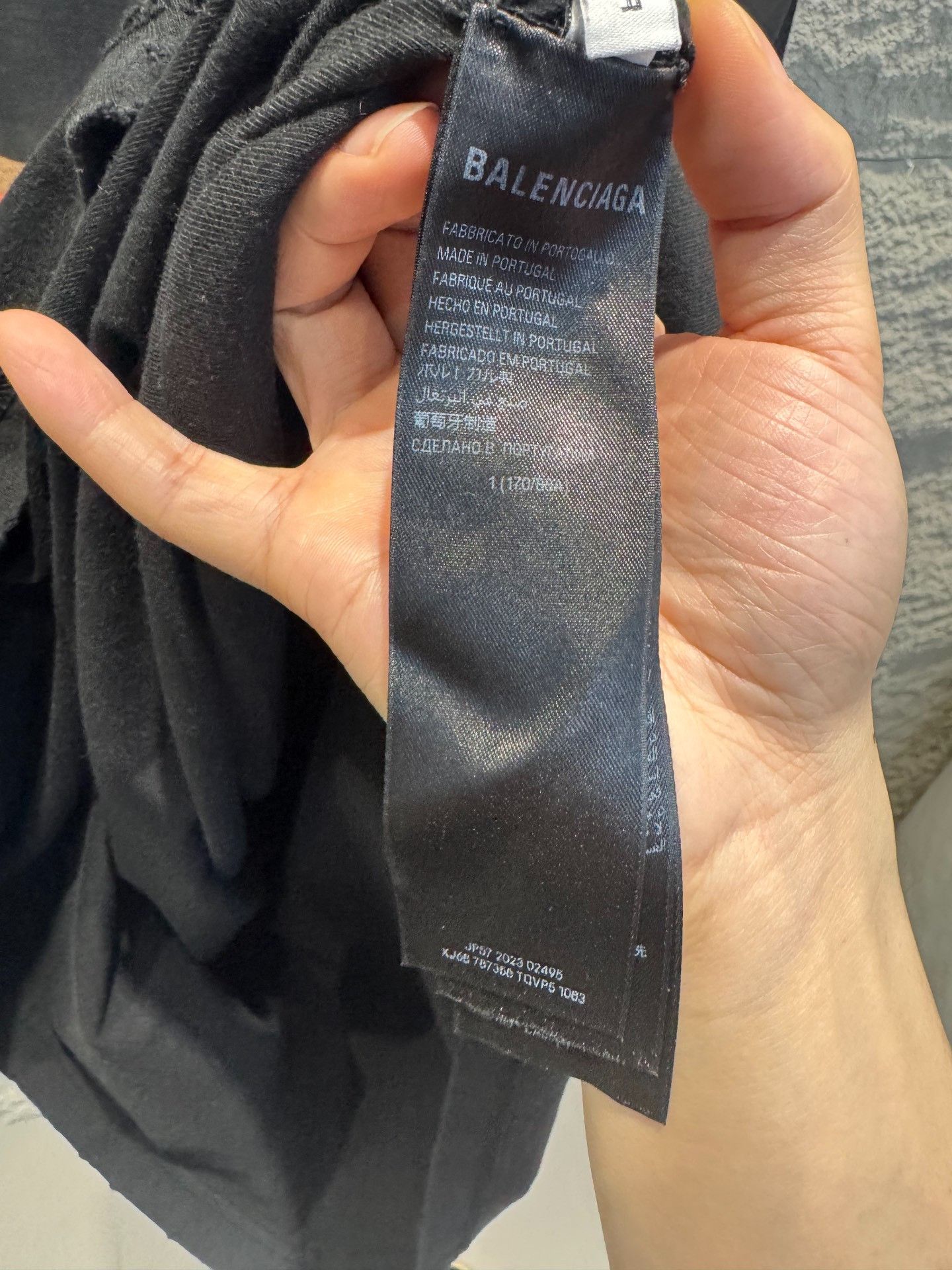 Balenciaga Balenciaga Rainbow Logo T-Shirt Size S Size US S / EU 44-46 / 1 - 4 Thumbnail