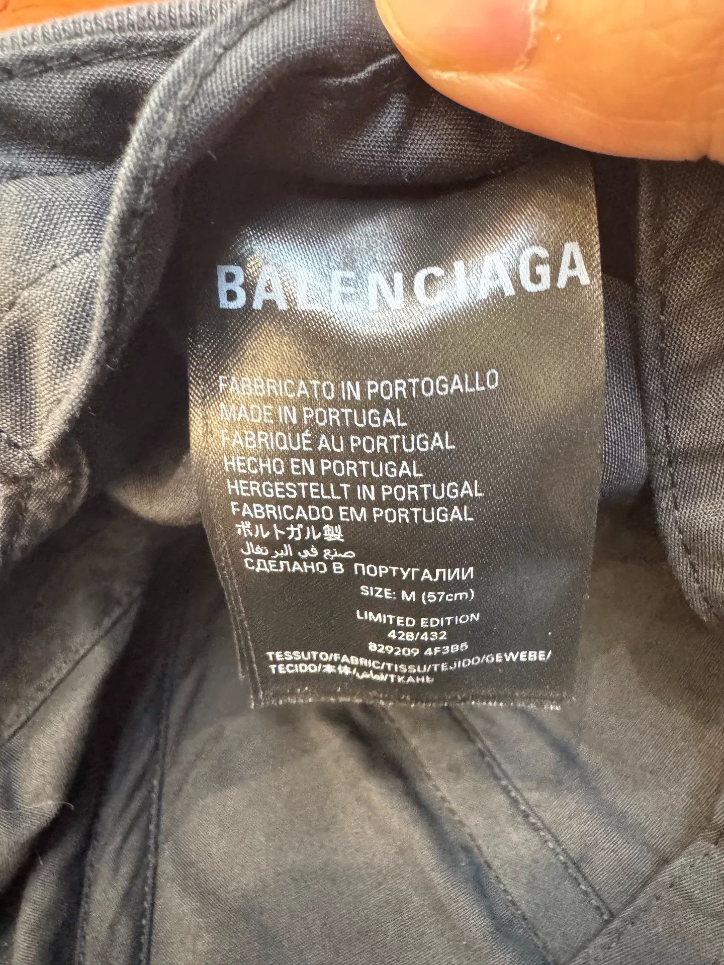 Balenciaga Balenciaga Graffiti Print Cap Size M Size ONE SIZE - 6 Thumbnail