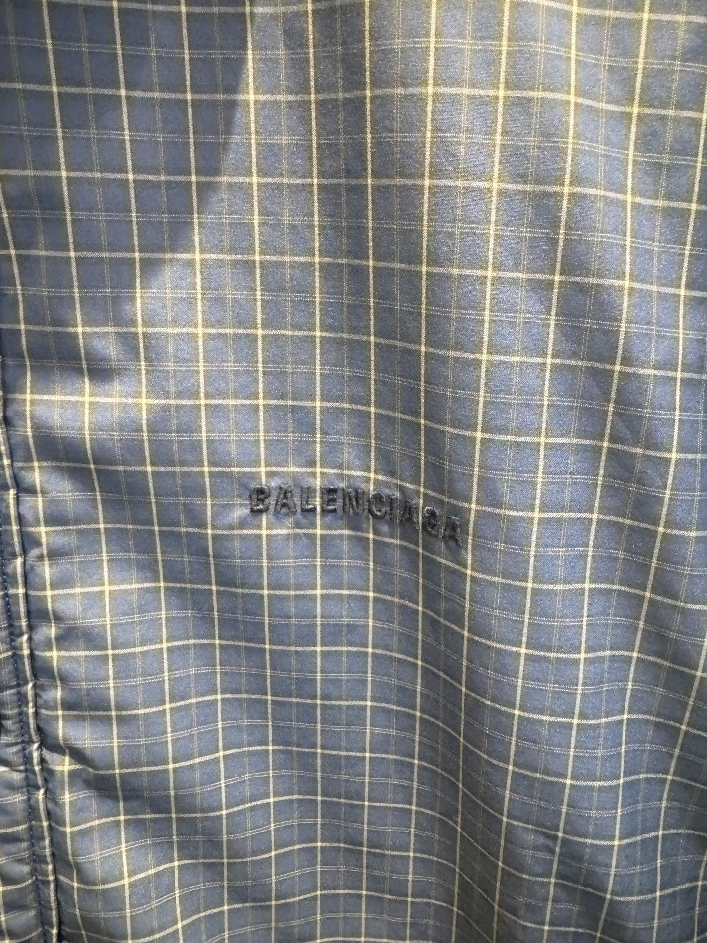 Balenciaga Balenciaga Plaid Quilted Jacket Size S Size US S / EU 44-46 / 1 - 3 Thumbnail