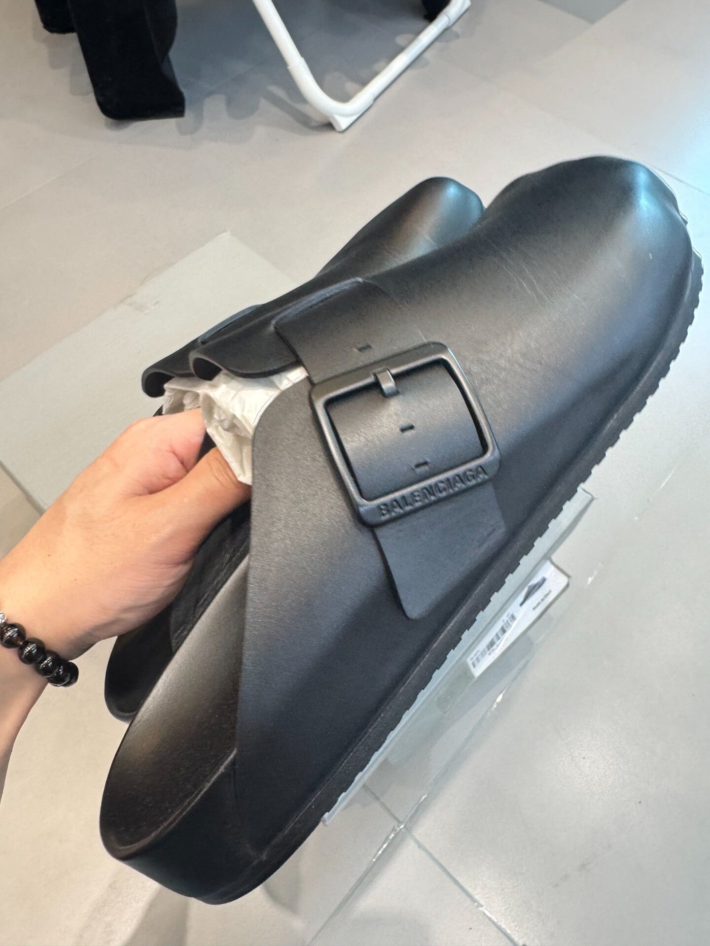 Balenciaga Balenciaga Sunday Leather Mules Size 43 Size US 10 / EU 43 - 4 Thumbnail