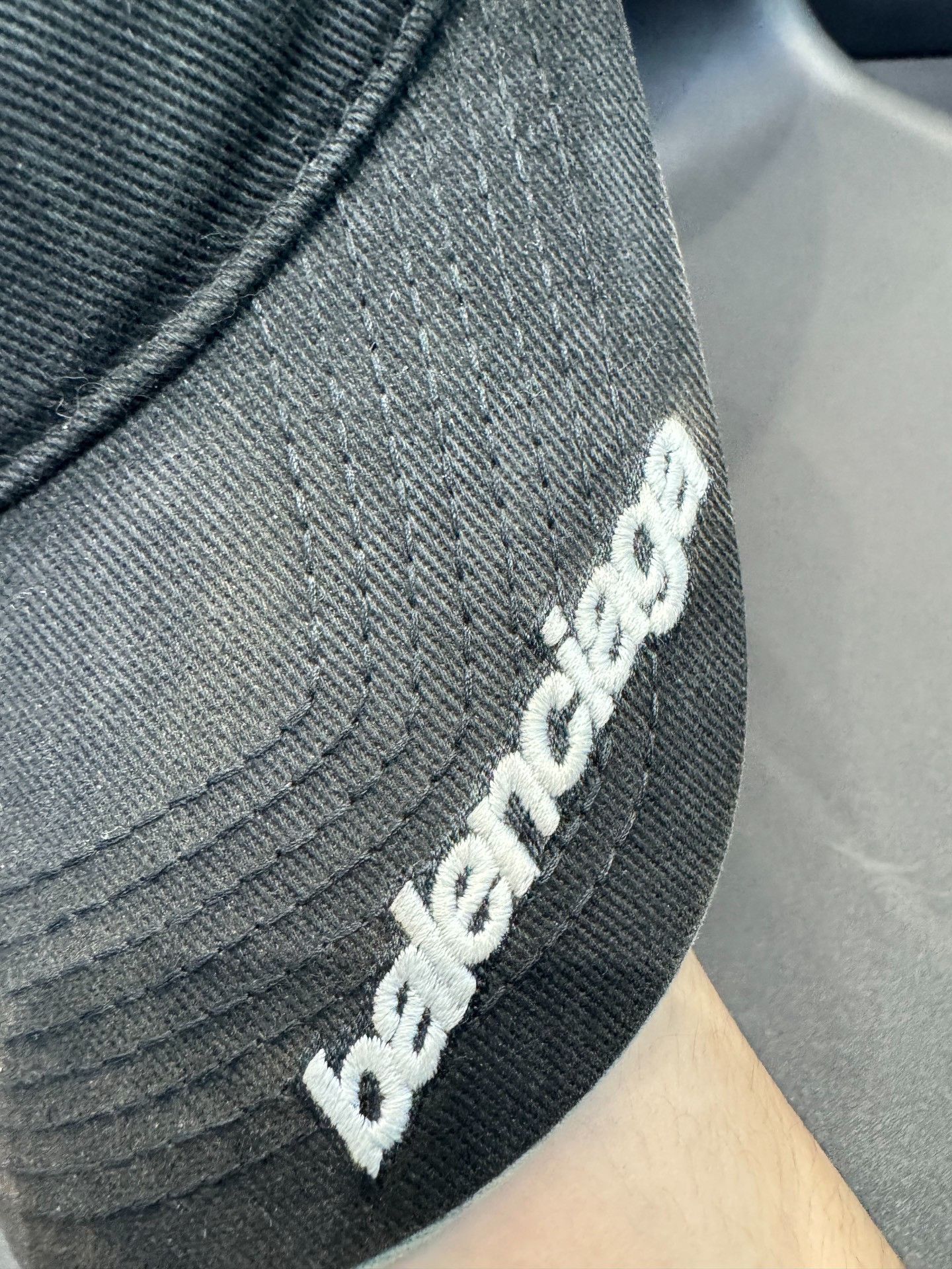 Balenciaga Balenciaga Embroidered Logo Baseball Cap Size L Size ONE SIZE - 4 Thumbnail