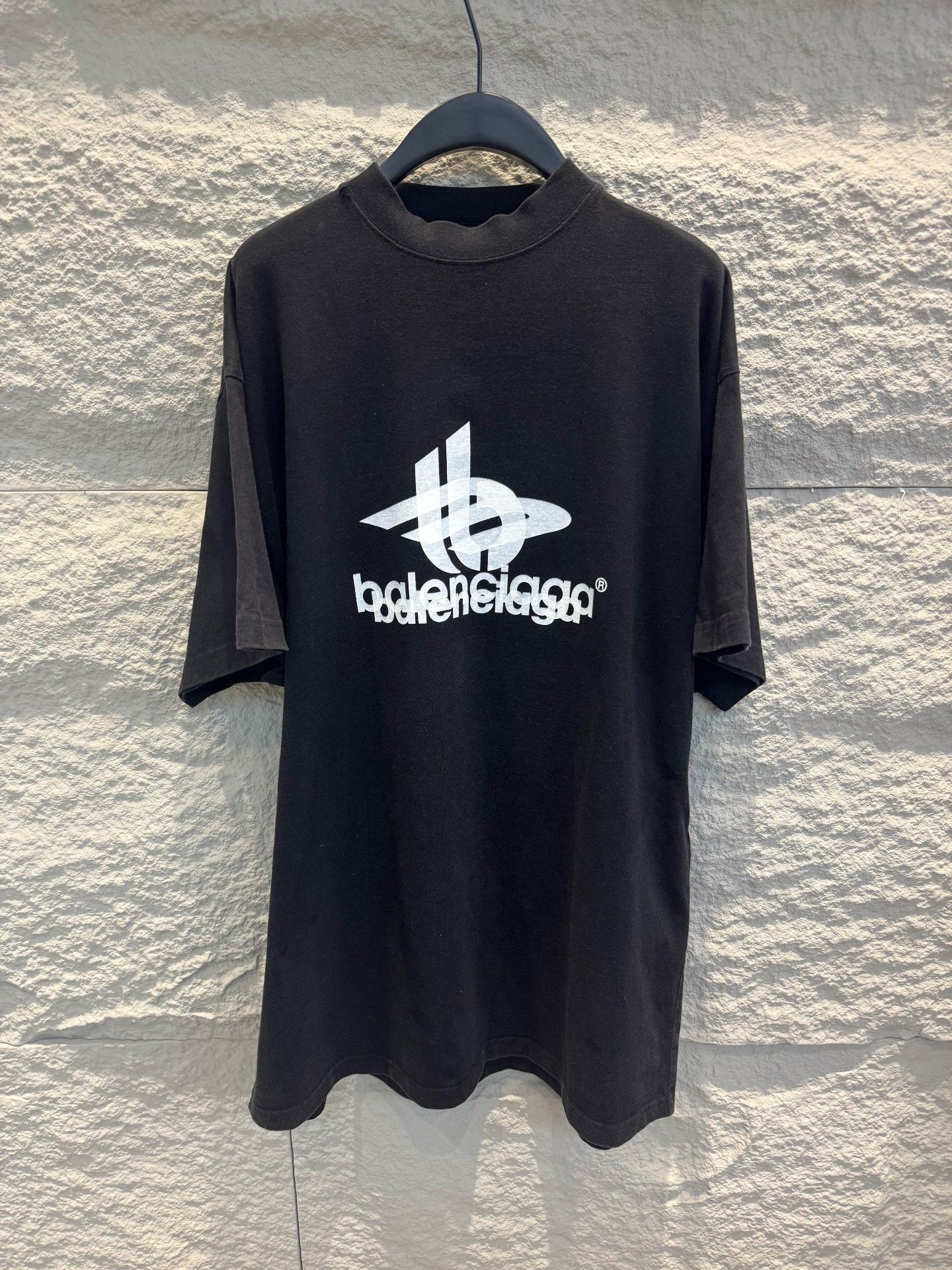 Balenciaga Balenciaga Logo Print Short Sleeve T-Shirt Size S Size US S / EU 44-46 / 1 - 2 Thumbnail
