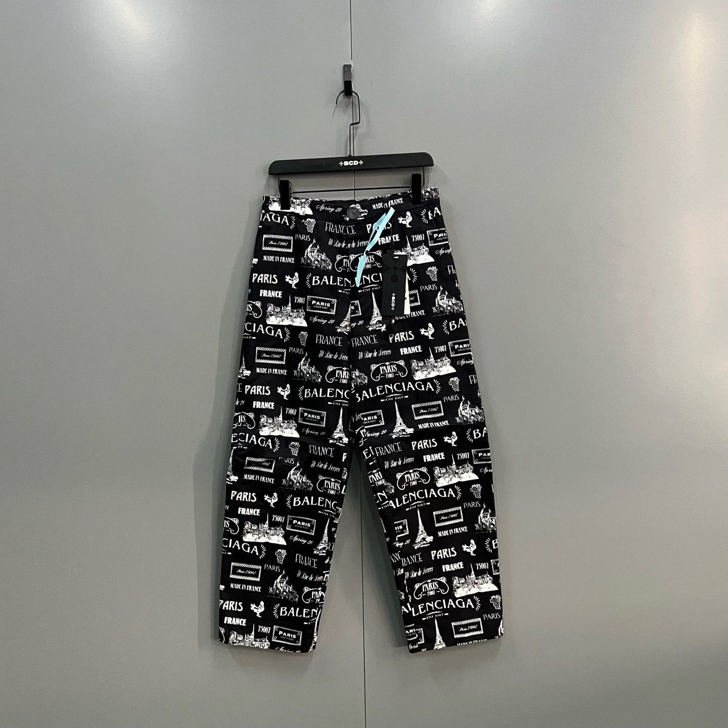 Balenciaga Balenciaga Logo Print Denim Size 28 Size US 28 / EU 44 - 2 Thumbnail
