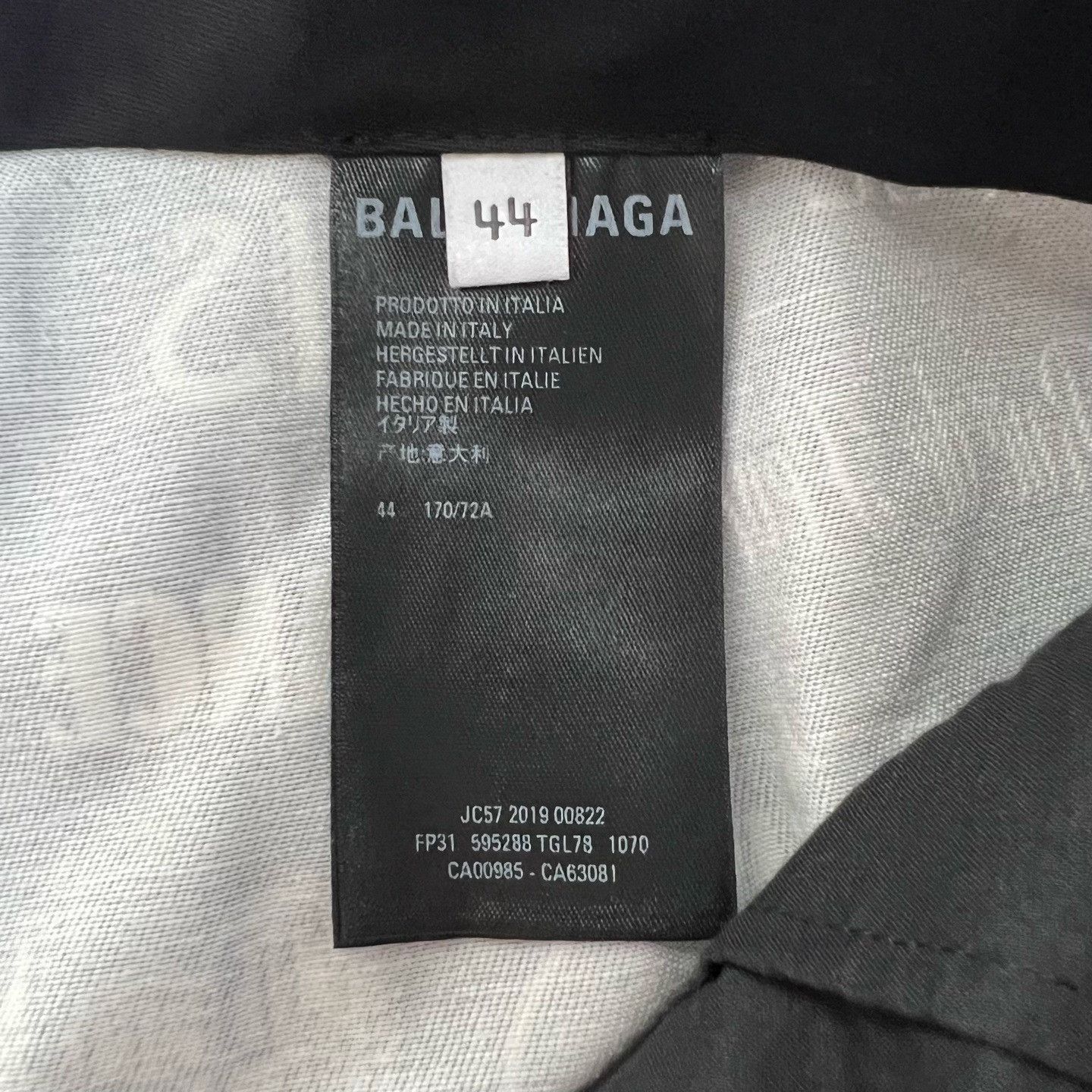 Balenciaga Balenciaga Logo Print Denim Size 28 Size US 28 / EU 44 - 4 Thumbnail