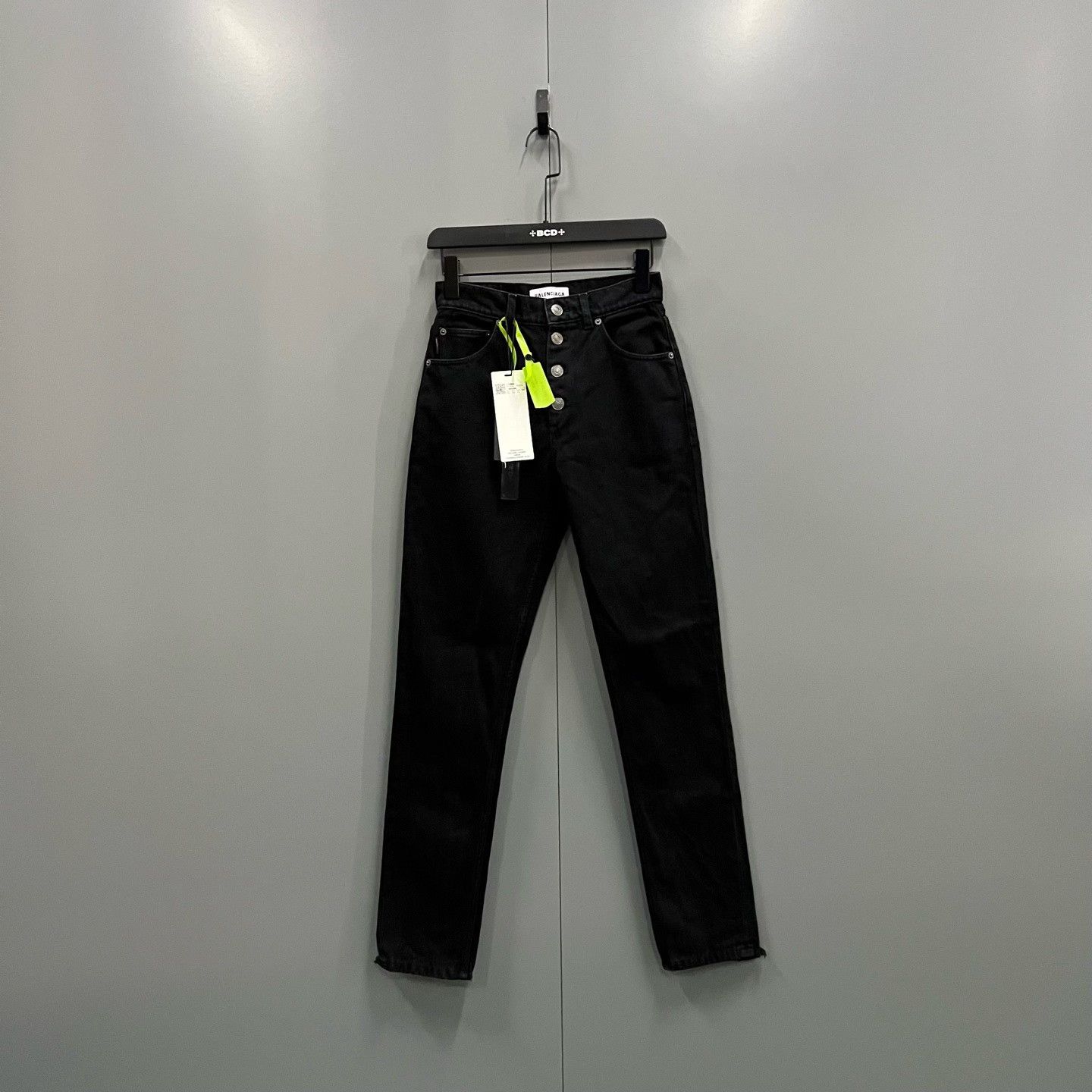 Balenciaga Balenciaga Black Jeans Size 24 Size 24" / US 00 / IT 34 - 2 Thumbnail