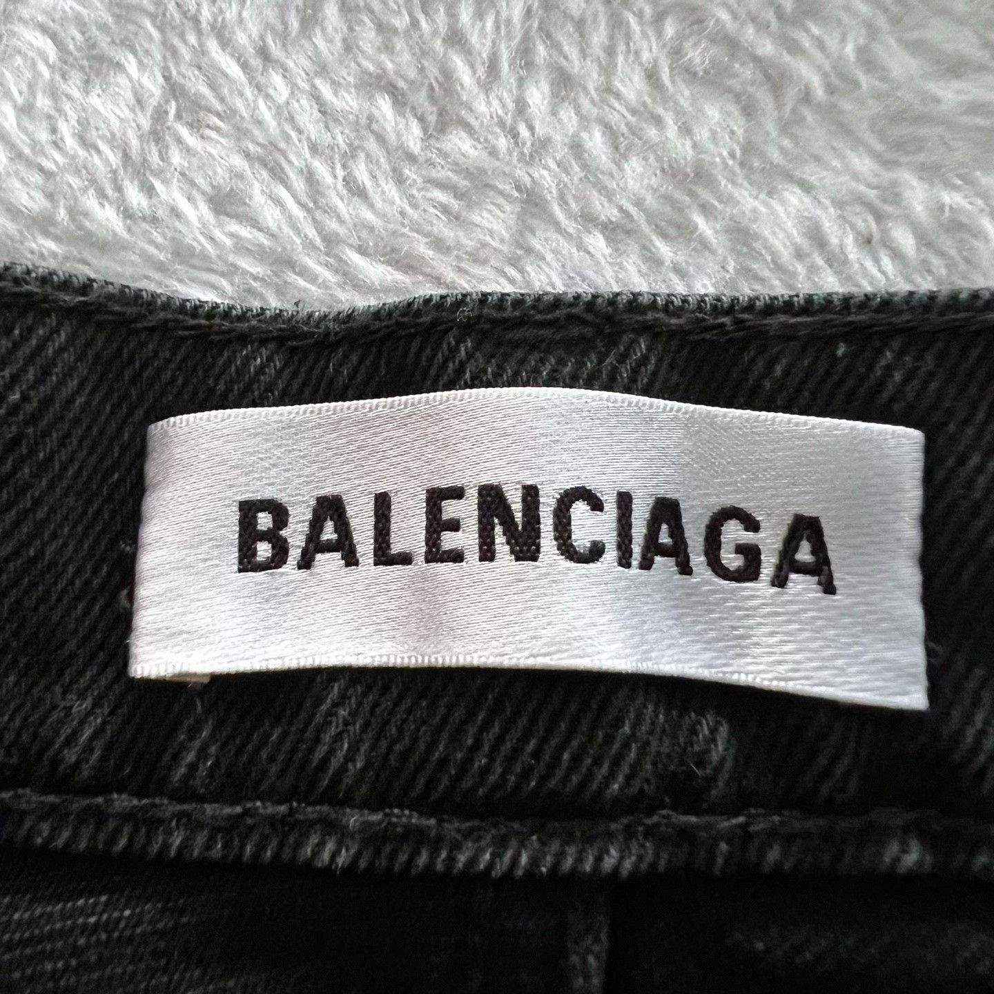 Balenciaga Balenciaga Black Jeans Size 24 Size 24" / US 00 / IT 34 - 4 Thumbnail