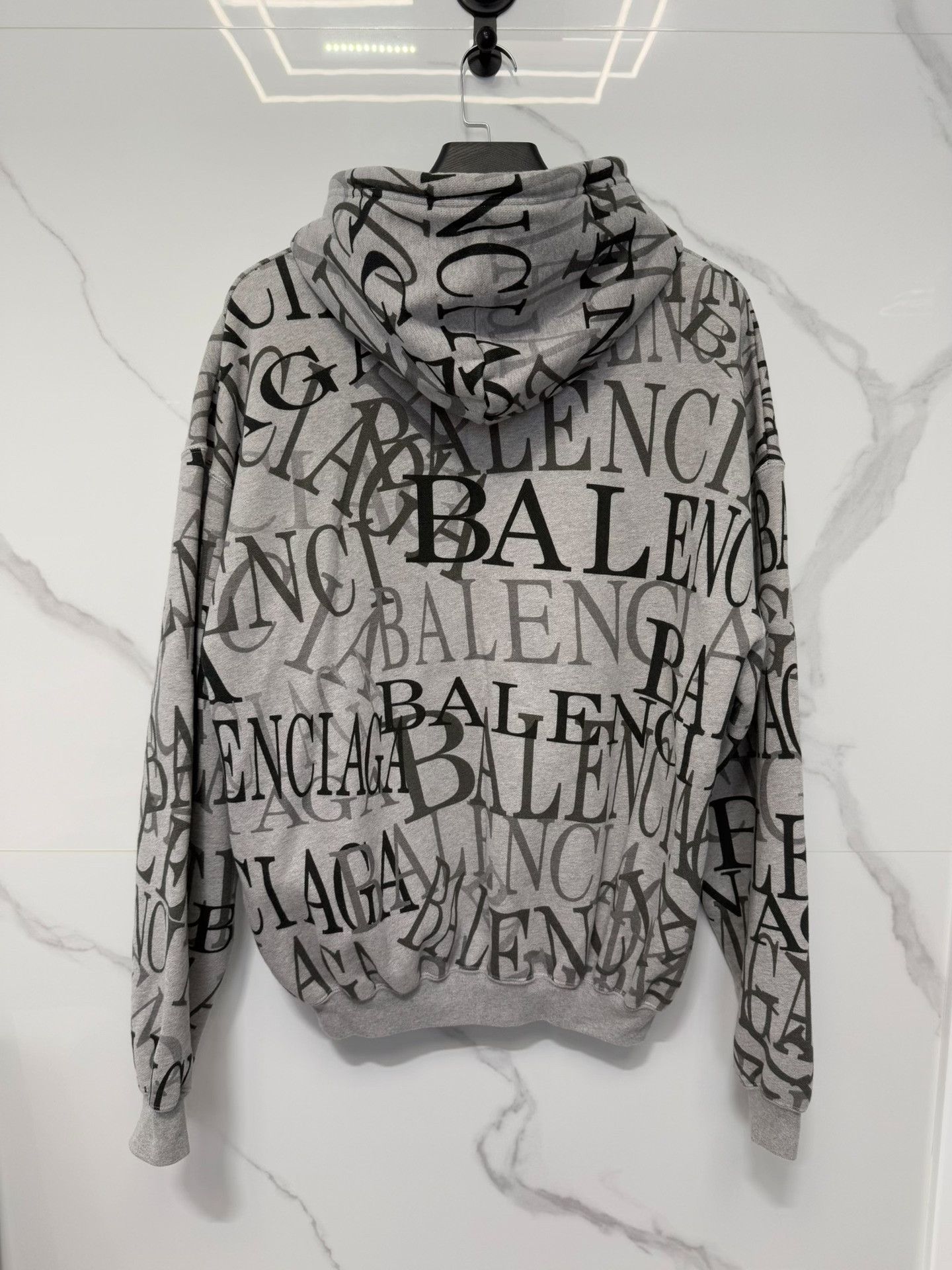 Balenciaga Balenciaga Graffiti Logo Zip-Up Hoodie Size XXS Size US XXS / EU 40 - 3 Thumbnail