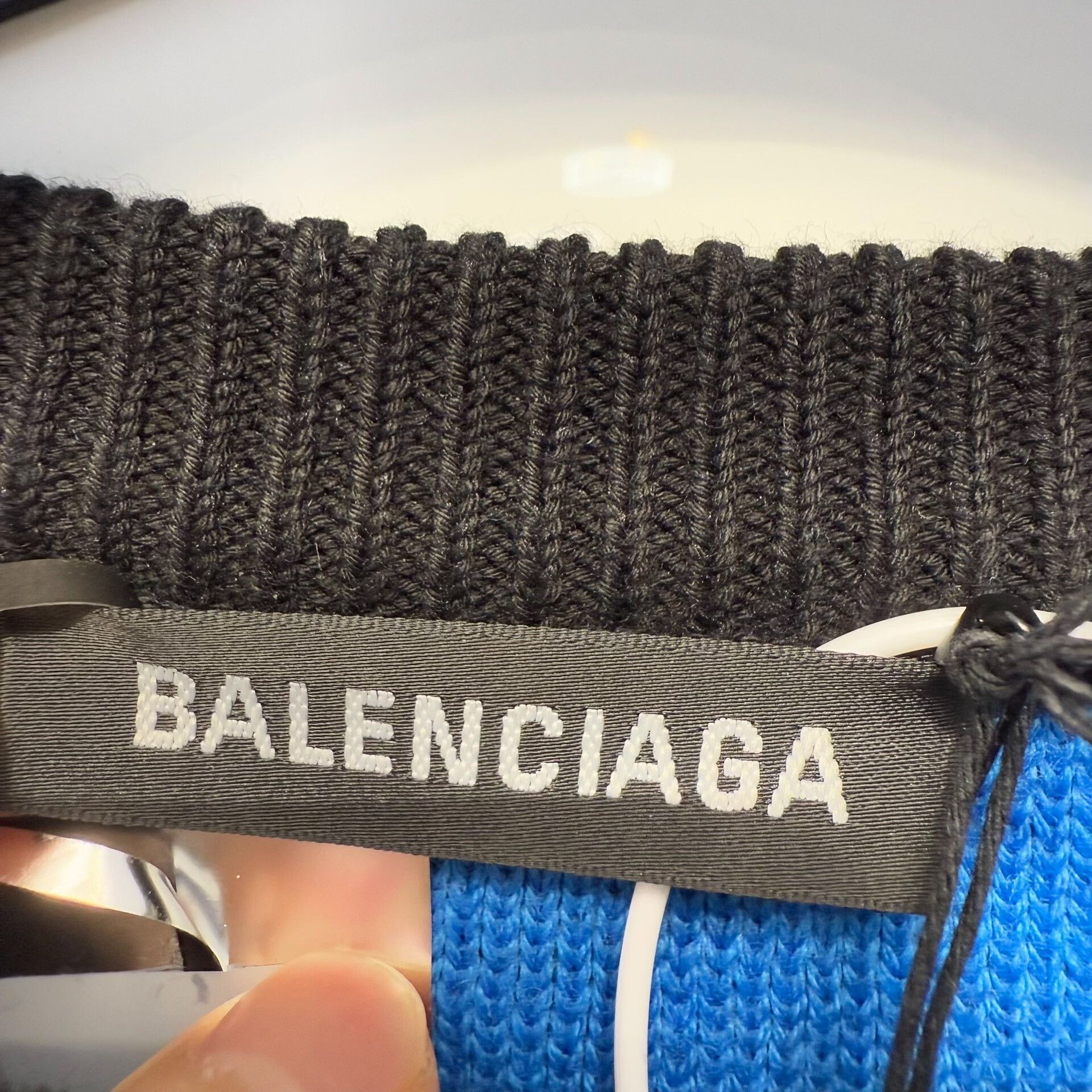 Balenciaga Balenciaga Logo Jacquard Sweater Black Size S Size US S / EU 44-46 / 1 - 4 Thumbnail