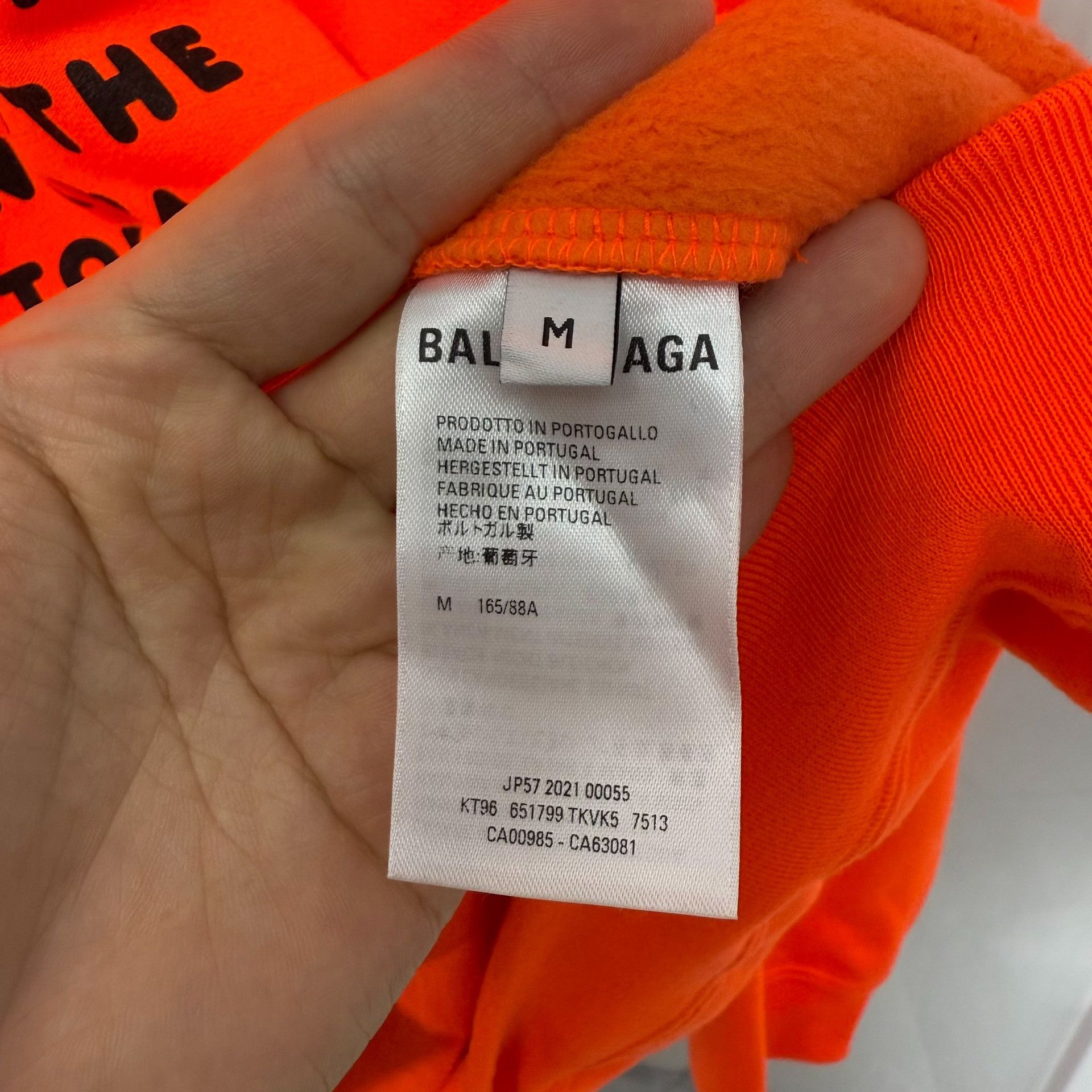 Balenciaga Balenciaga Hi My Name Is Hoodie Size M Size US M / EU 48-50 / 2 - 4 Thumbnail