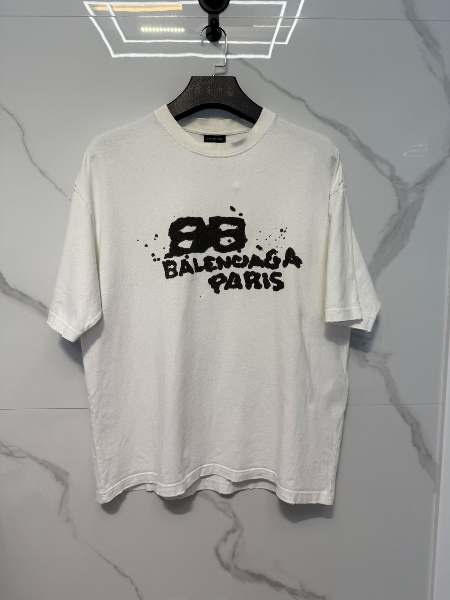 Balenciaga Balenciaga BB Logo T-Shirt Size M Size US M / EU 48-50 / 2 - 2 Thumbnail