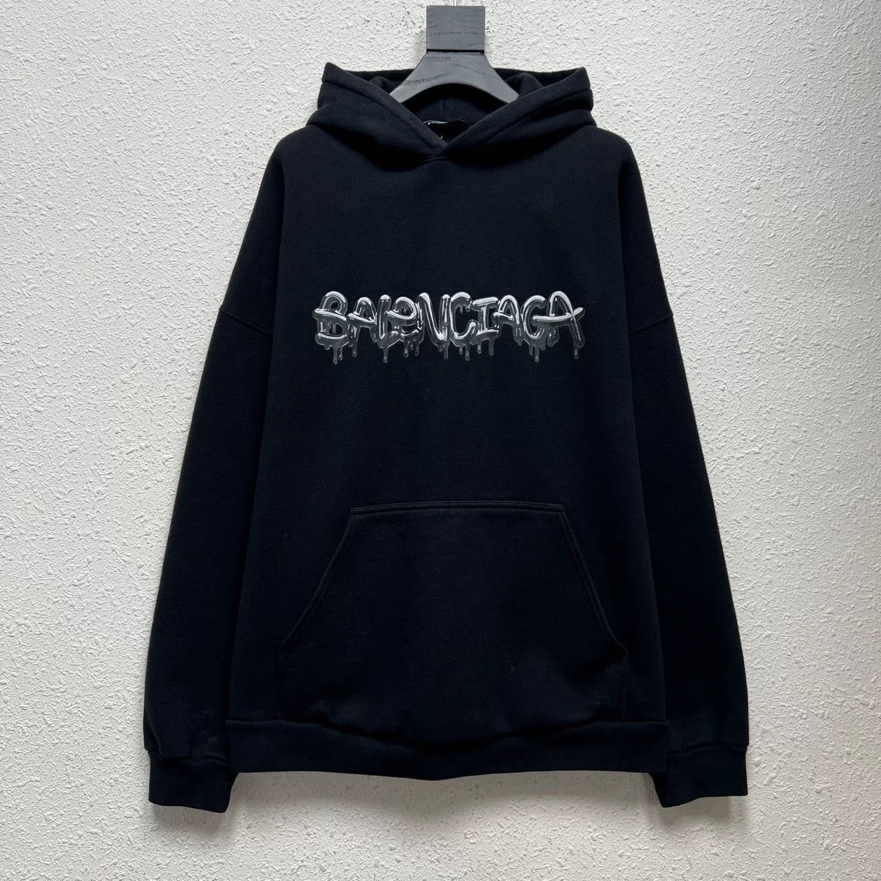 Balenciaga Balenciaga Jelly Logo Hoodie Size M Size US M / EU 48-50 / 2 - 2 Thumbnail