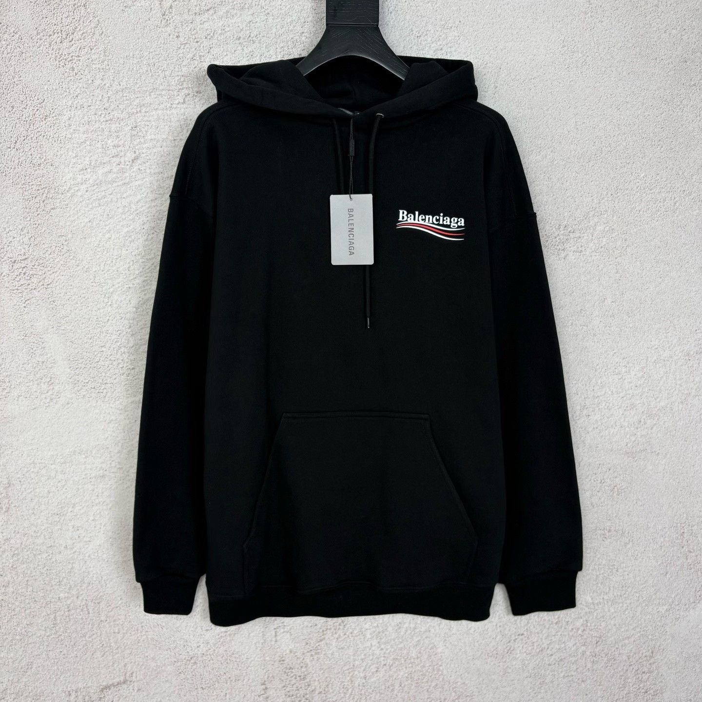 Balenciaga Balenciaga Wave Logo Hoodie Size S Size US S / EU 44-46 / 1 - 2 Thumbnail
