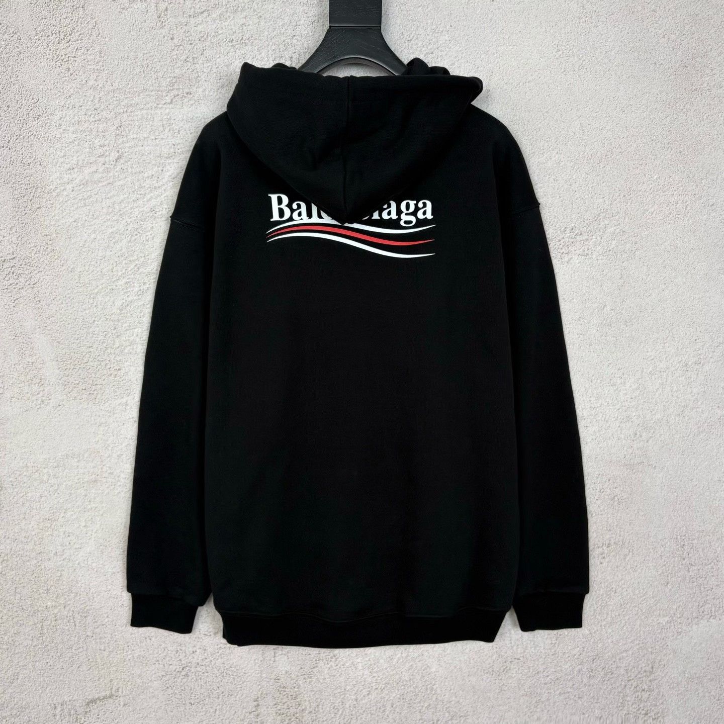 Balenciaga Balenciaga Wave Logo Hoodie Size S Size US S / EU 44-46 / 1 - 3 Thumbnail