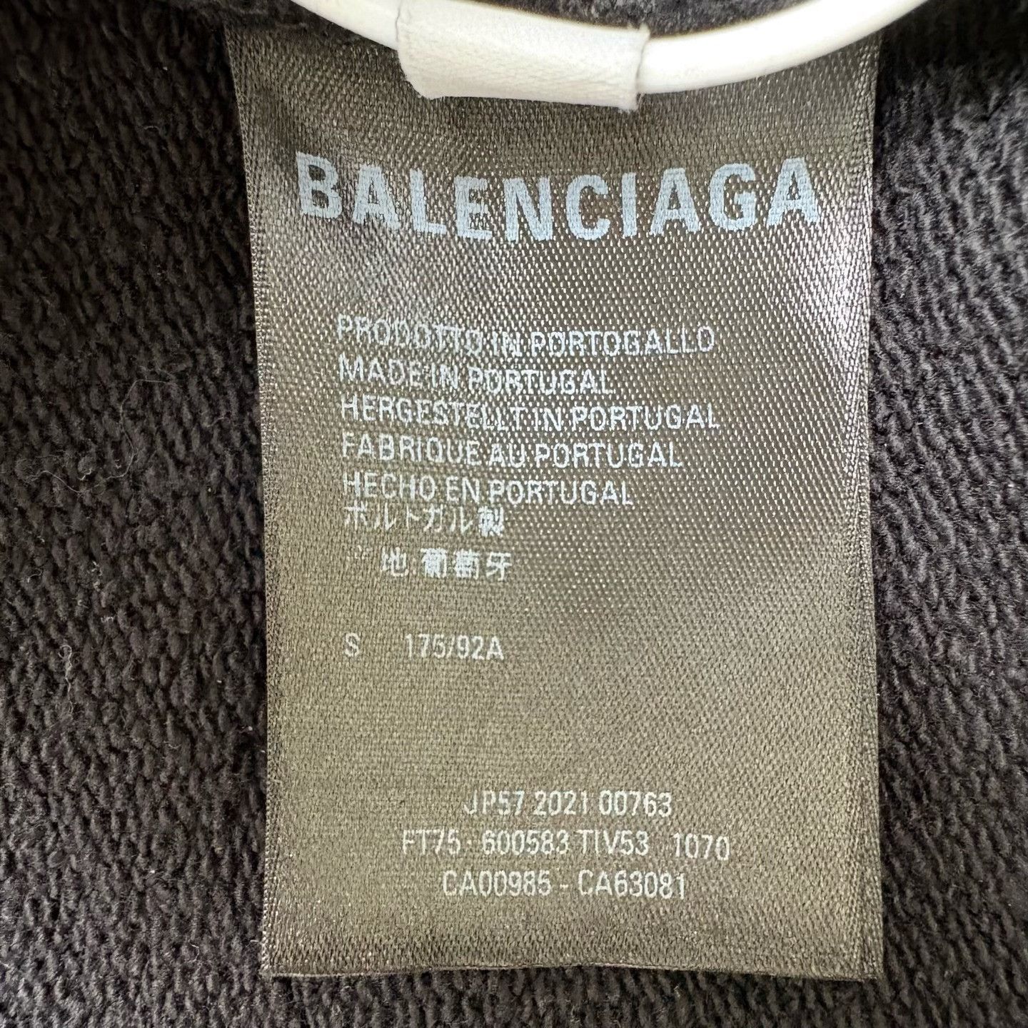Balenciaga Balenciaga Wave Logo Hoodie Size S Size US S / EU 44-46 / 1 - 5 Thumbnail