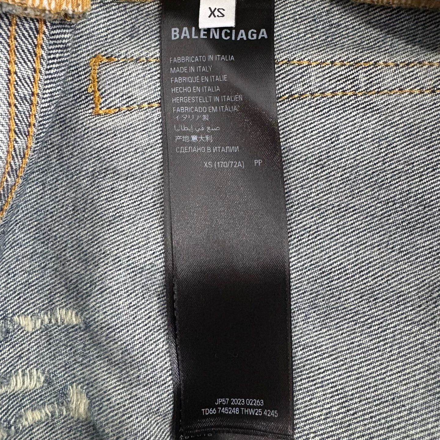 Balenciaga Balenciaga Super Destroyed Jeans XS Size US 28 / EU 44 - 5 Thumbnail