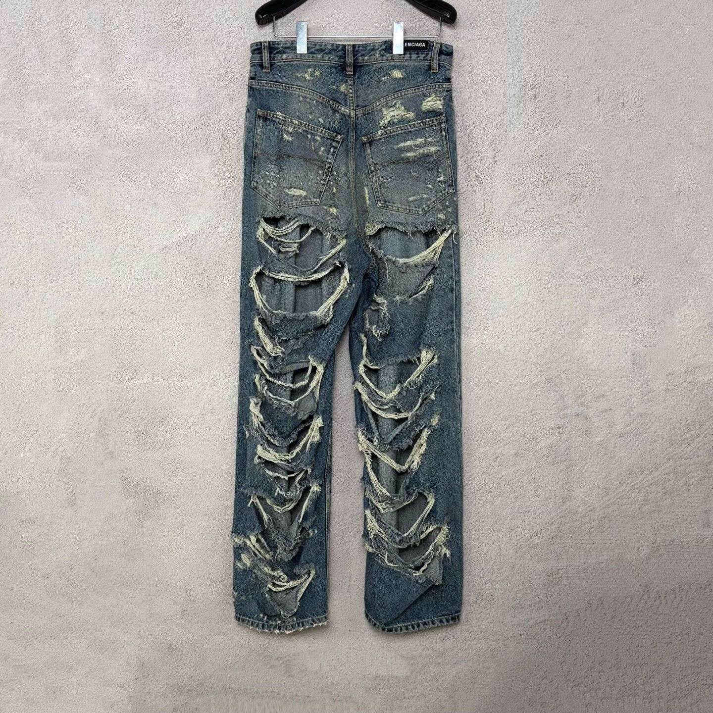 Balenciaga Balenciaga Super Destroyed Jeans XS Size US 28 / EU 44 - 3 Thumbnail