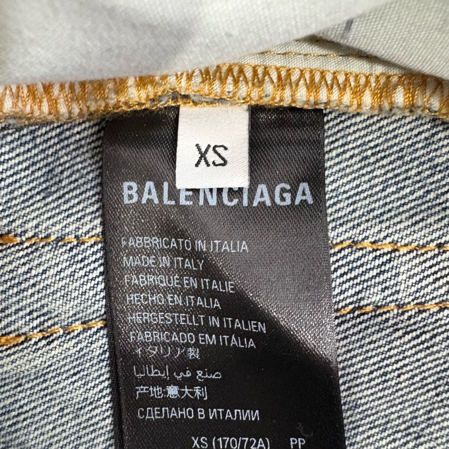 Balenciaga Balenciaga Super Destroyed Jeans XS Size US 28 / EU 44 - 6 Thumbnail