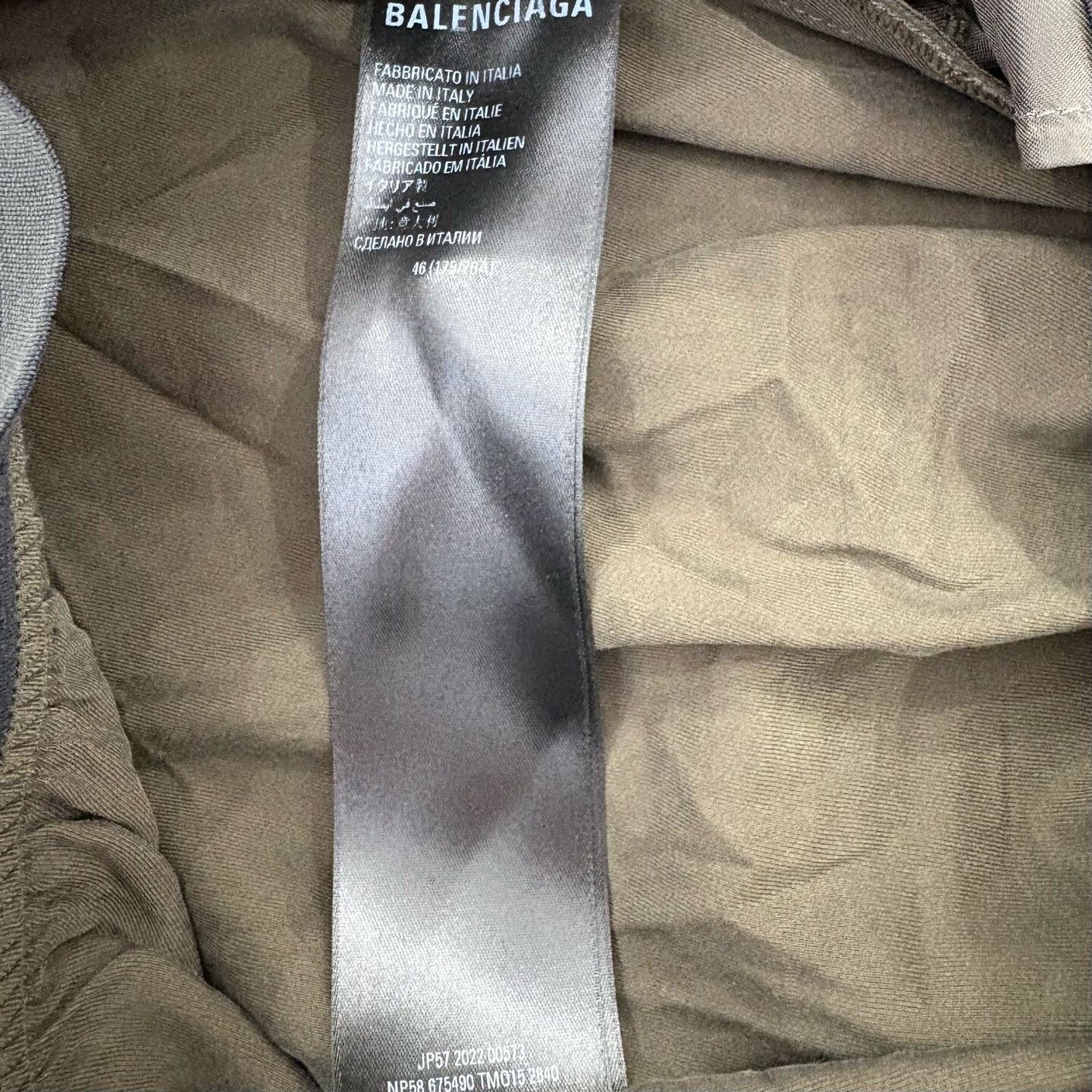 Balenciaga Balenciaga Logo Waistband Casual Pants Size 30 Size US 30 / EU 46 - 5 Thumbnail