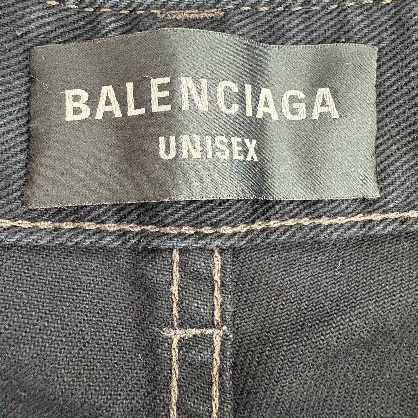 Balenciaga Balenciaga Distressed Black Jeans Size S Size US 30 / EU 46 - 4 Thumbnail