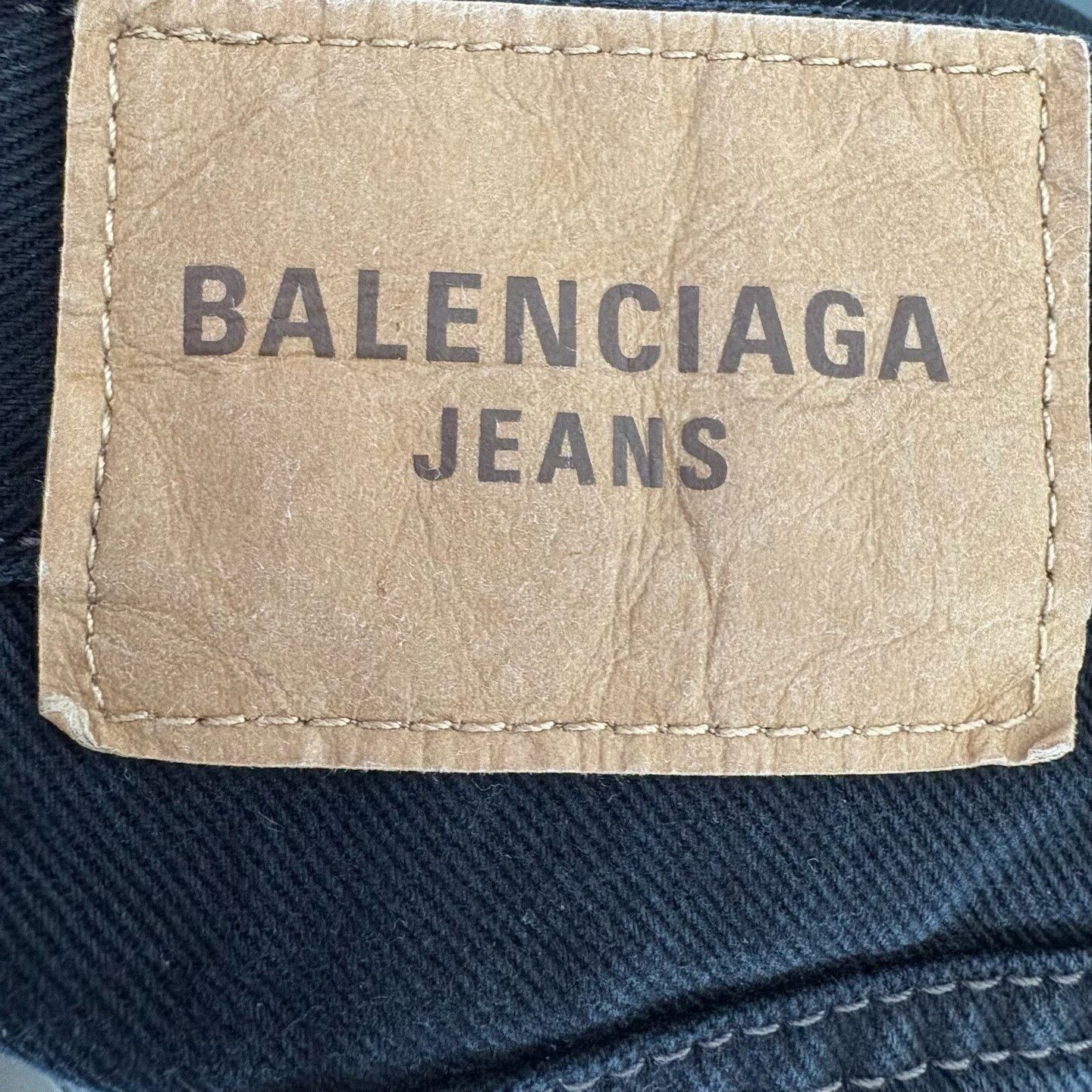 Balenciaga Balenciaga Distressed Black Jeans Size S Size US 30 / EU 46 - 10 Thumbnail