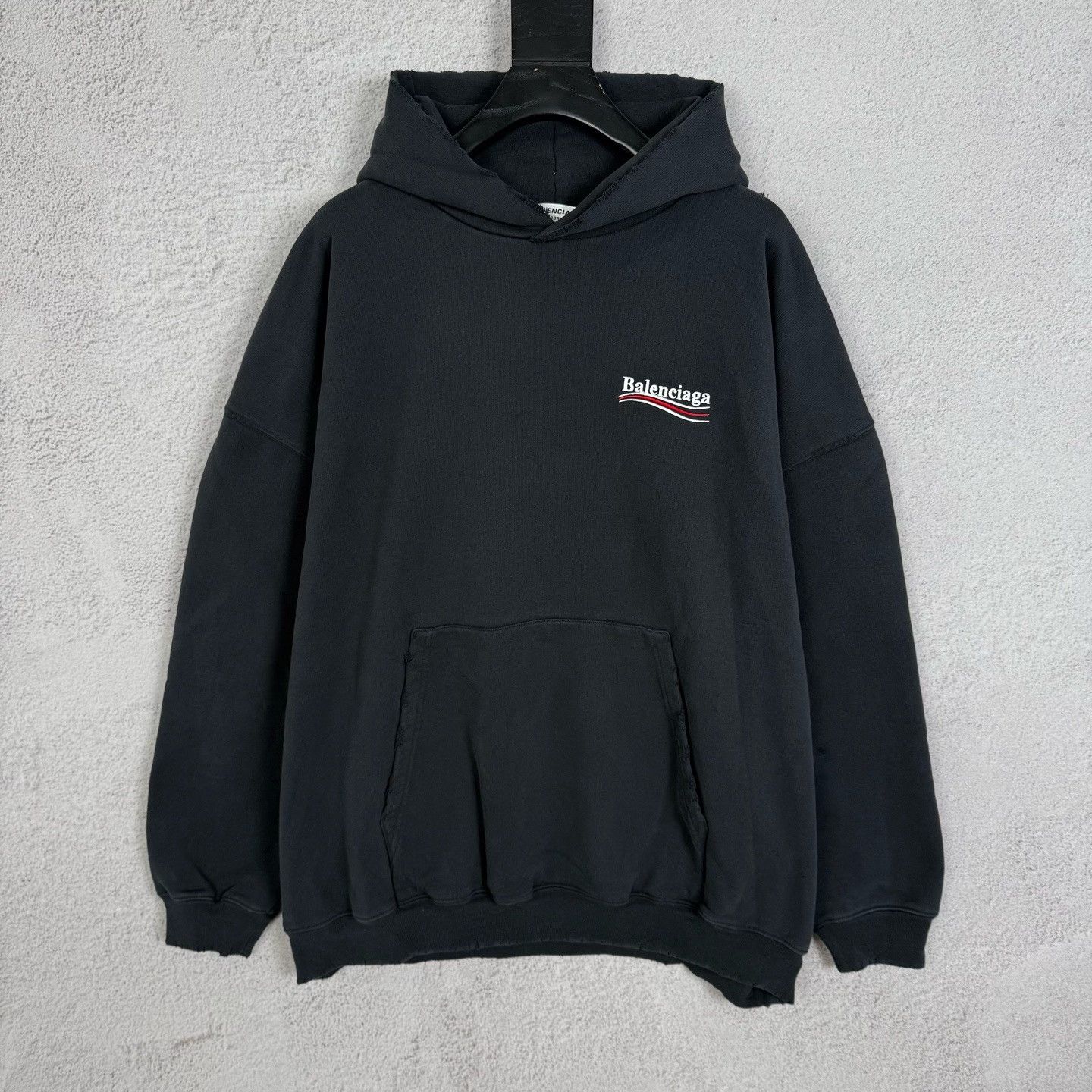 Balenciaga Balenciaga Logo Embroidery Hoodie Size M Size US M / EU 48-50 / 2 - 2 Thumbnail