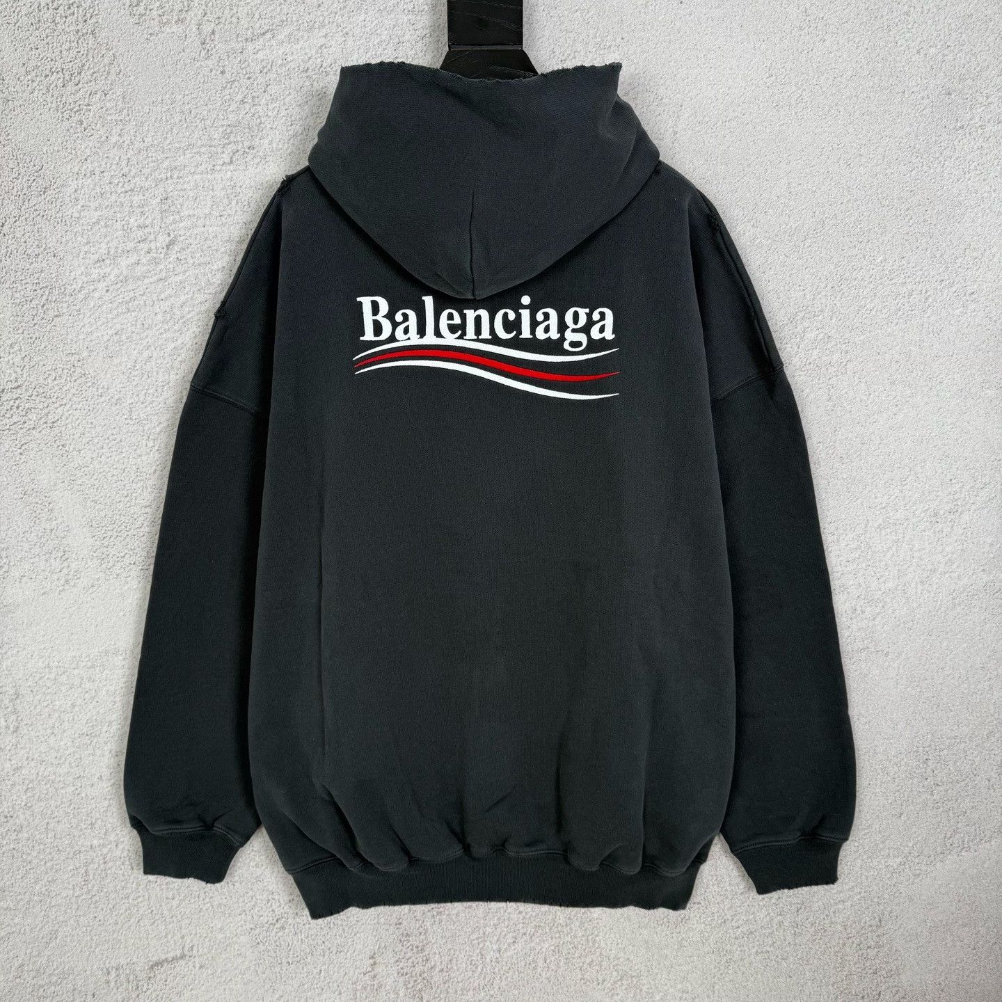 Balenciaga Balenciaga Logo Embroidery Hoodie Size M Size US M / EU 48-50 / 2 - 3 Thumbnail