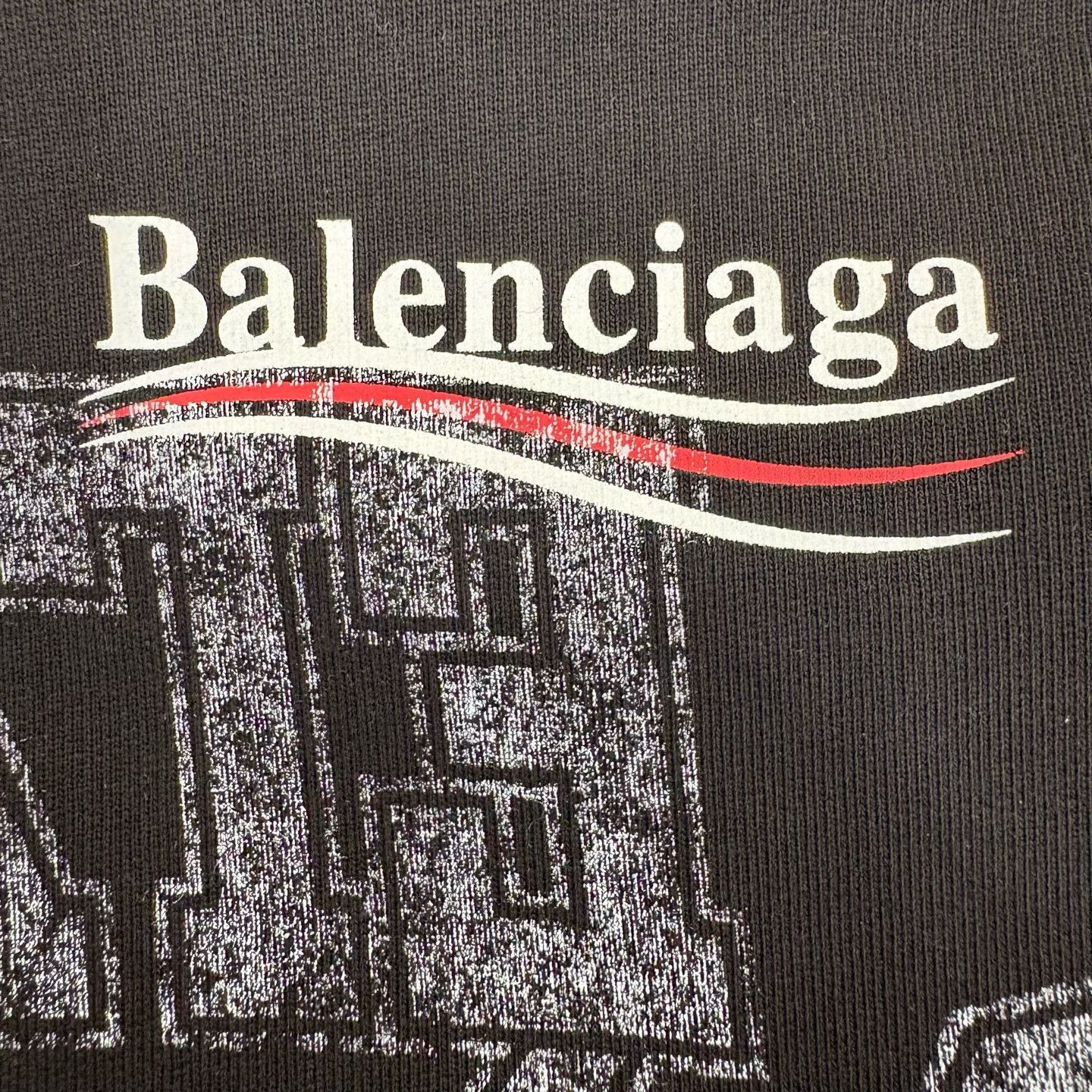 Balenciaga Balenciaga Saint-Germain Print Hoodie Size S Size US S / EU 44-46 / 1 - 7 Thumbnail