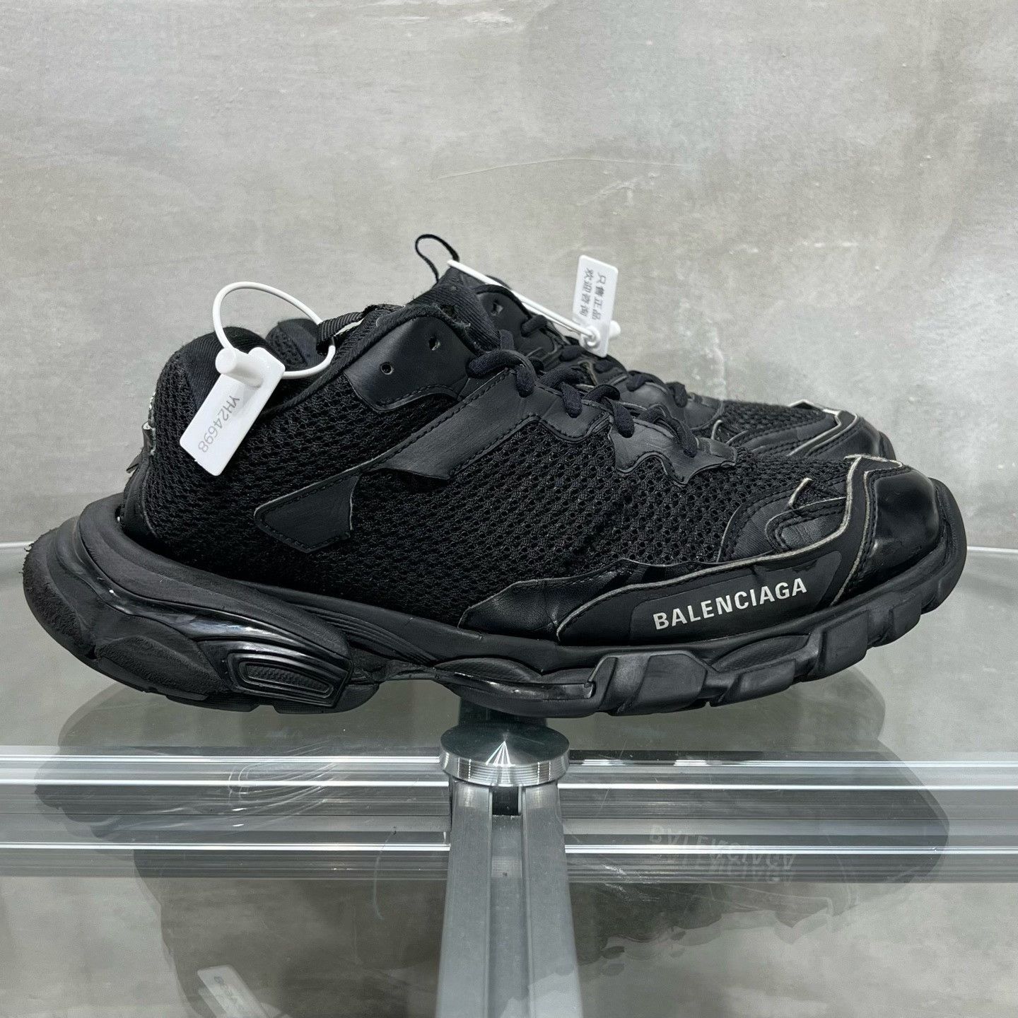 Balenciaga Balenciaga Black Track Sneakers Size US 8 Size US 8 / EU 41 - 5 Thumbnail