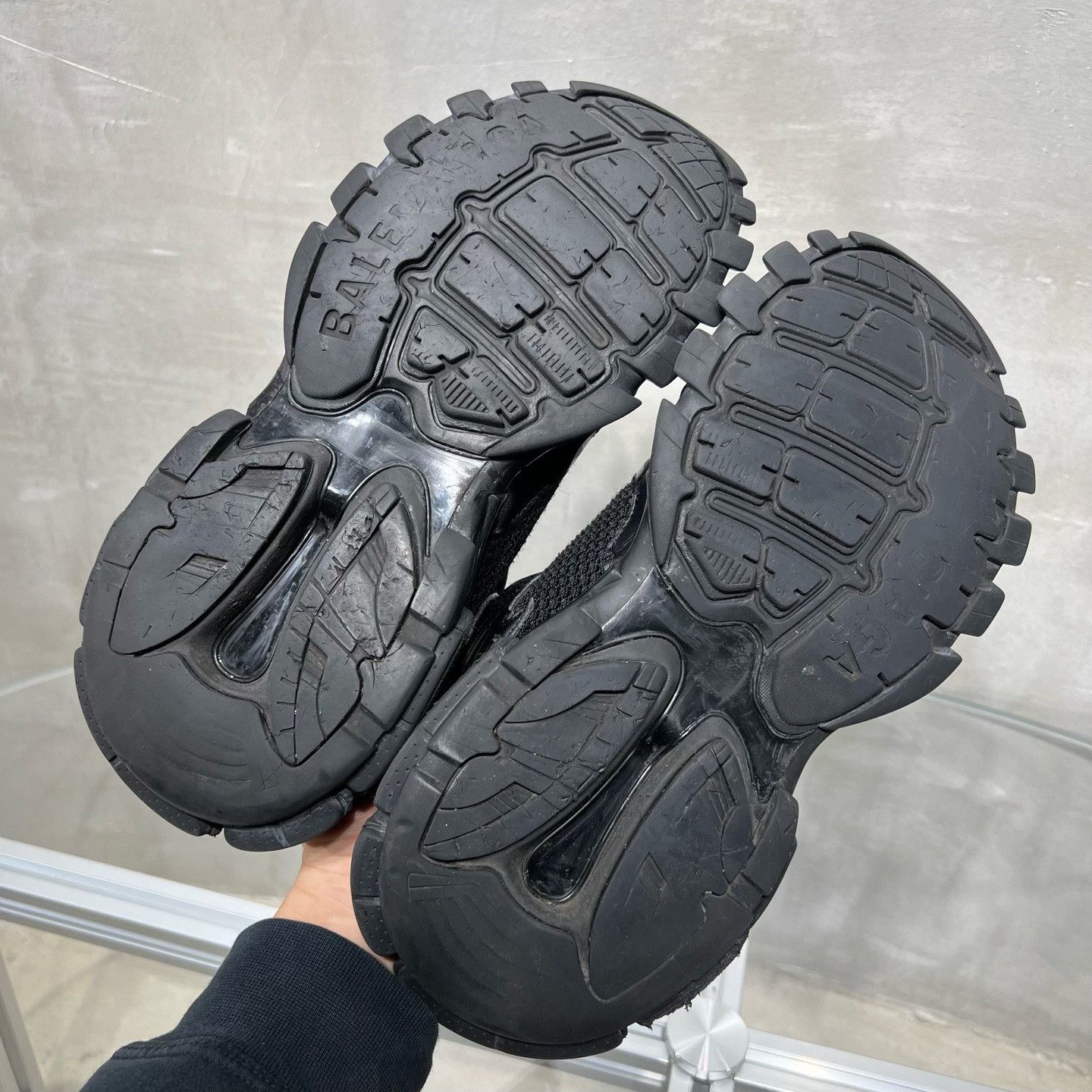Balenciaga Balenciaga Black Track Sneakers Size US 8 Size US 8 / EU 41 - 8 Thumbnail