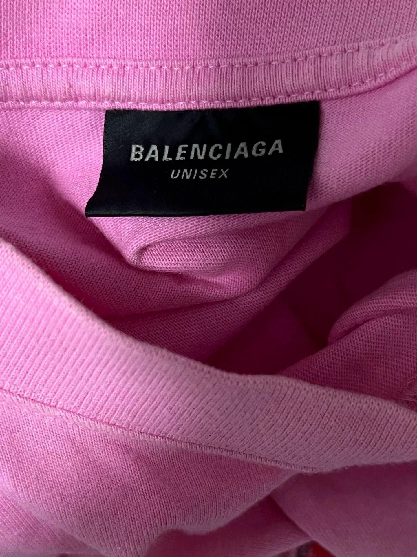 Balenciaga Balenciaga Pink Graphic T-Shirt Size M Size US M / EU 48-50 / 2 - 6 Thumbnail