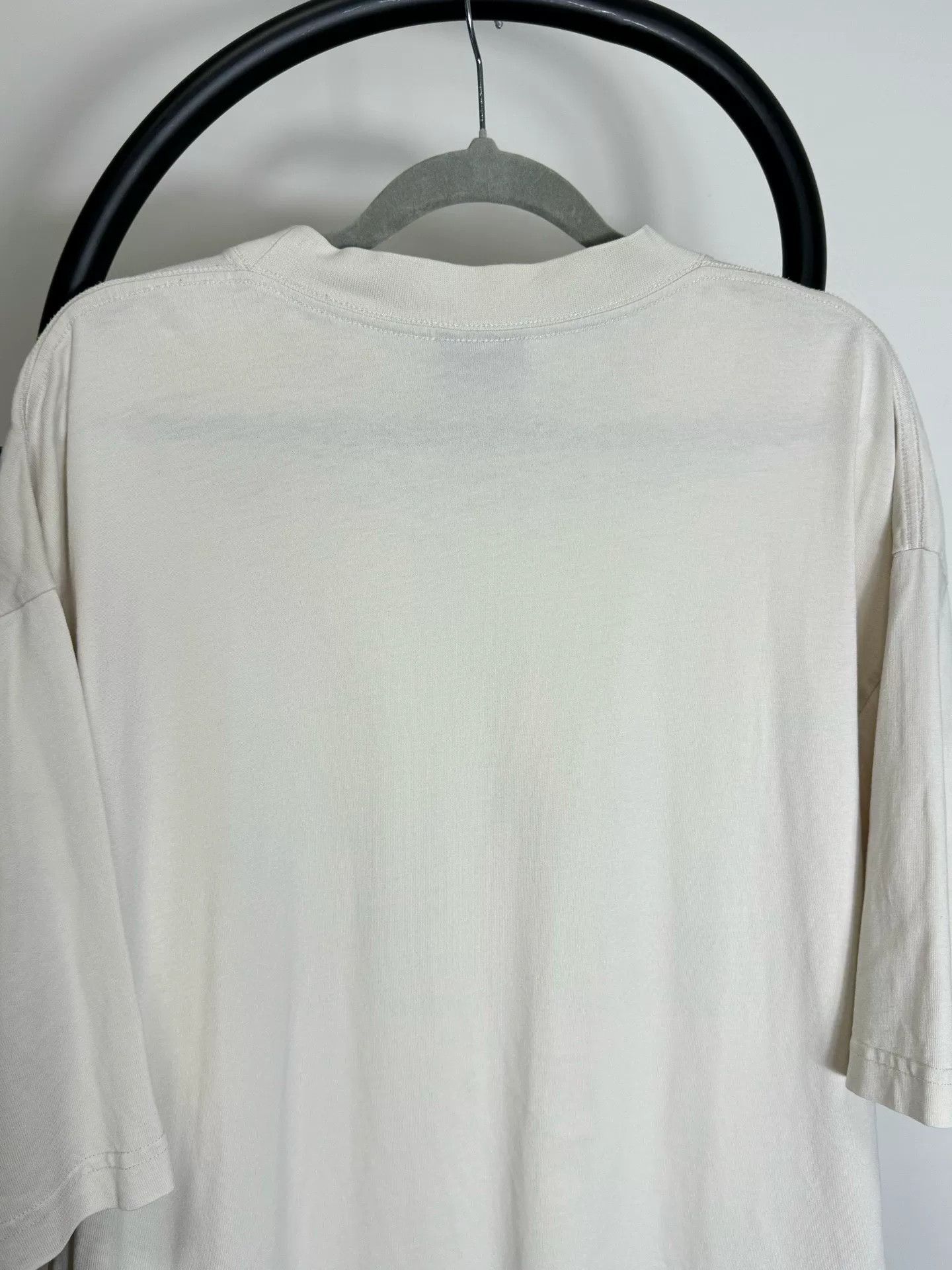 Balenciaga Balenciaga Wave Logo Print T-Shirt Size M Size US M / EU 48-50 / 2 - 5 Thumbnail