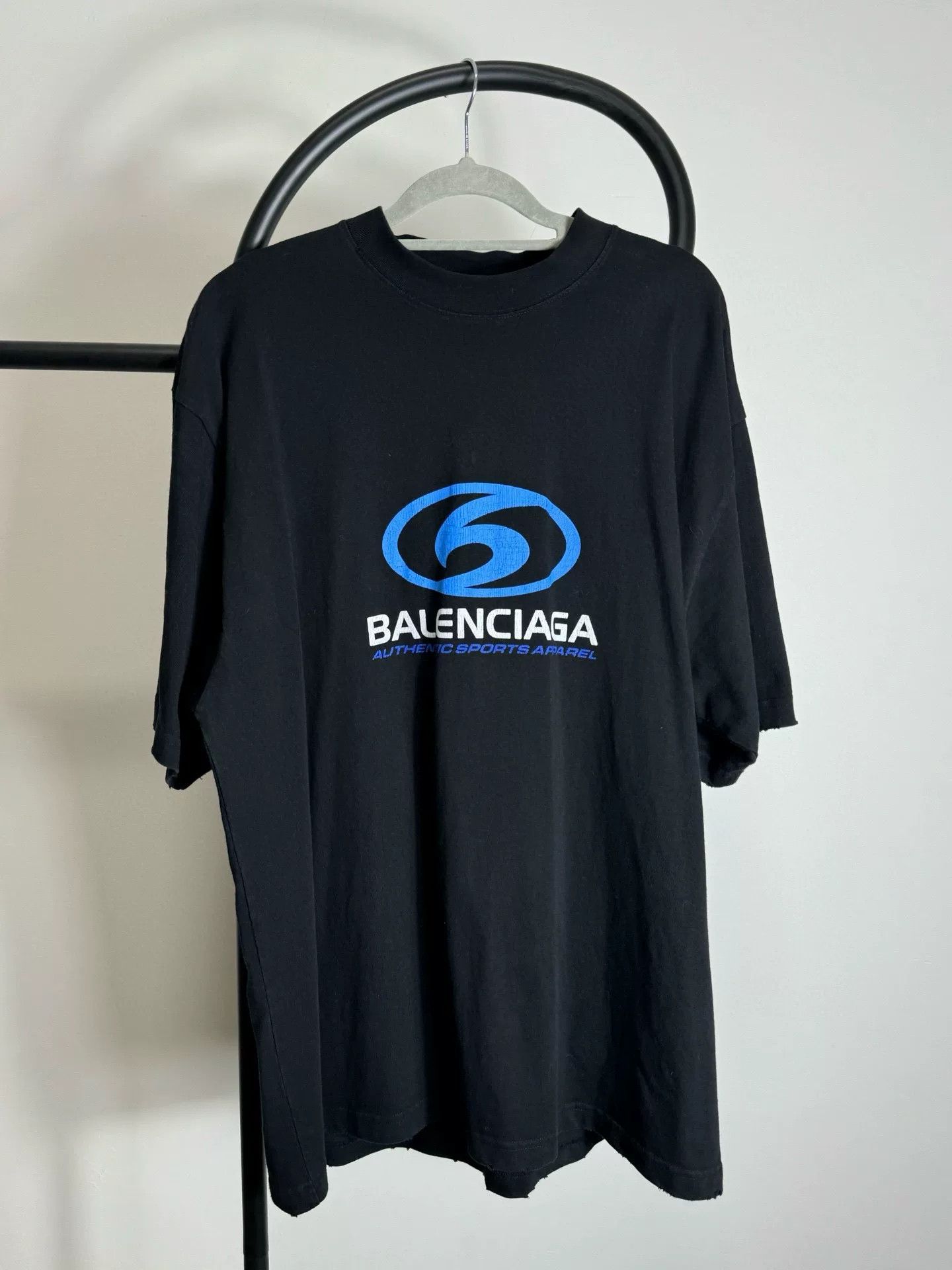 Balenciaga Balenciaga Authentic Sports Apparel Logo T-Shirt Size M Size US M / EU 48-50 / 2 - 2 Thumbnail