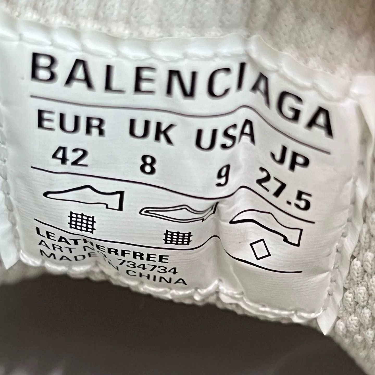 Balenciaga Balenciaga 3XL Canvas Sneakers Size US 9 Size US 9 / EU 42 - 8 Thumbnail
