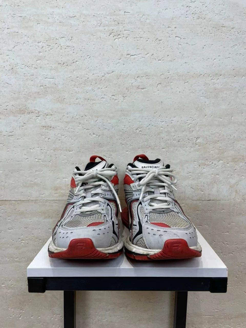 Balenciaga Balenciaga X-Pander Red Grey Sneakers Size 9 Size US 9 / EU 42 - 4 Thumbnail