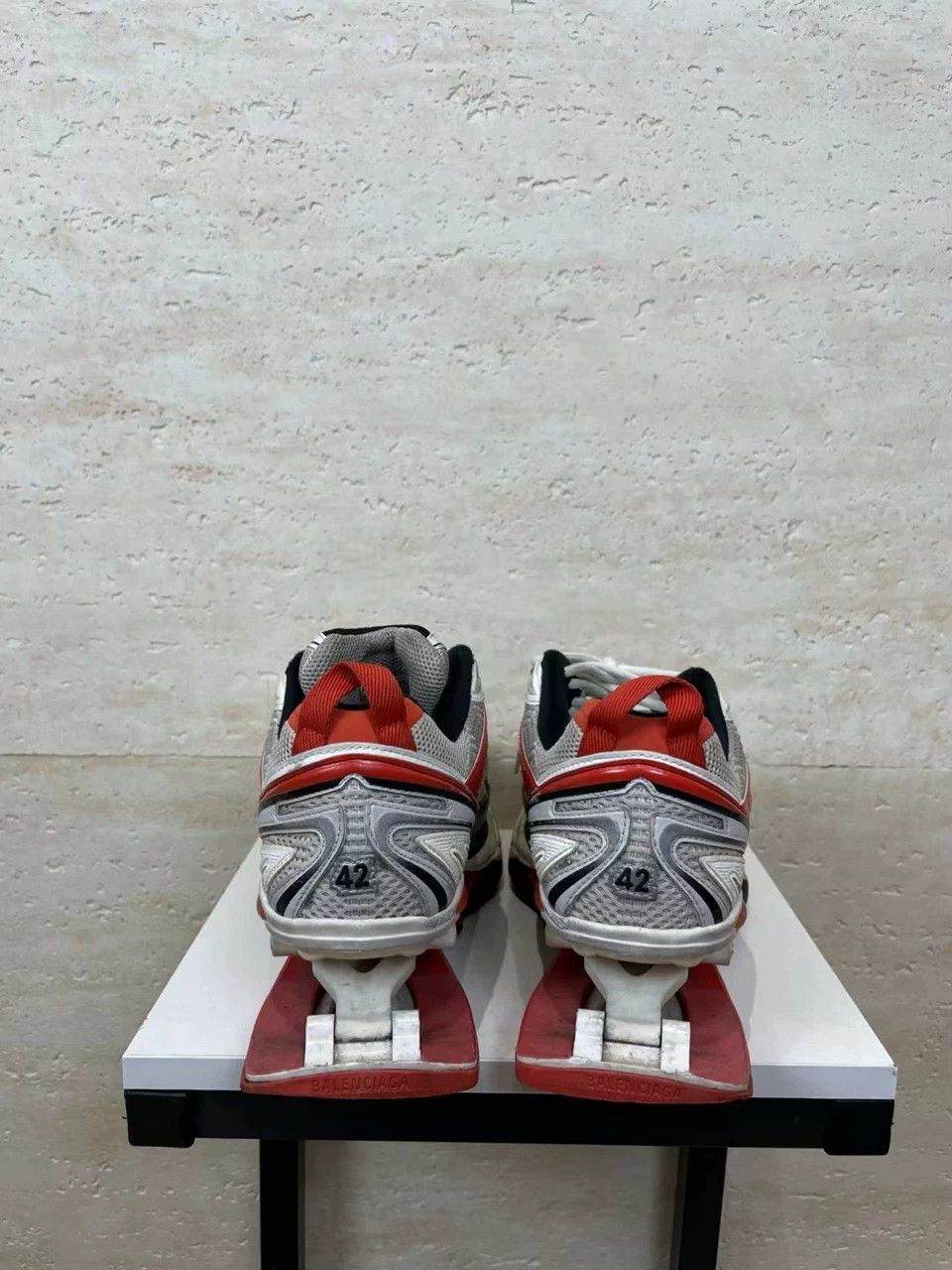 Balenciaga Balenciaga X-Pander Red Grey Sneakers Size 9 Size US 9 / EU 42 - 5 Thumbnail