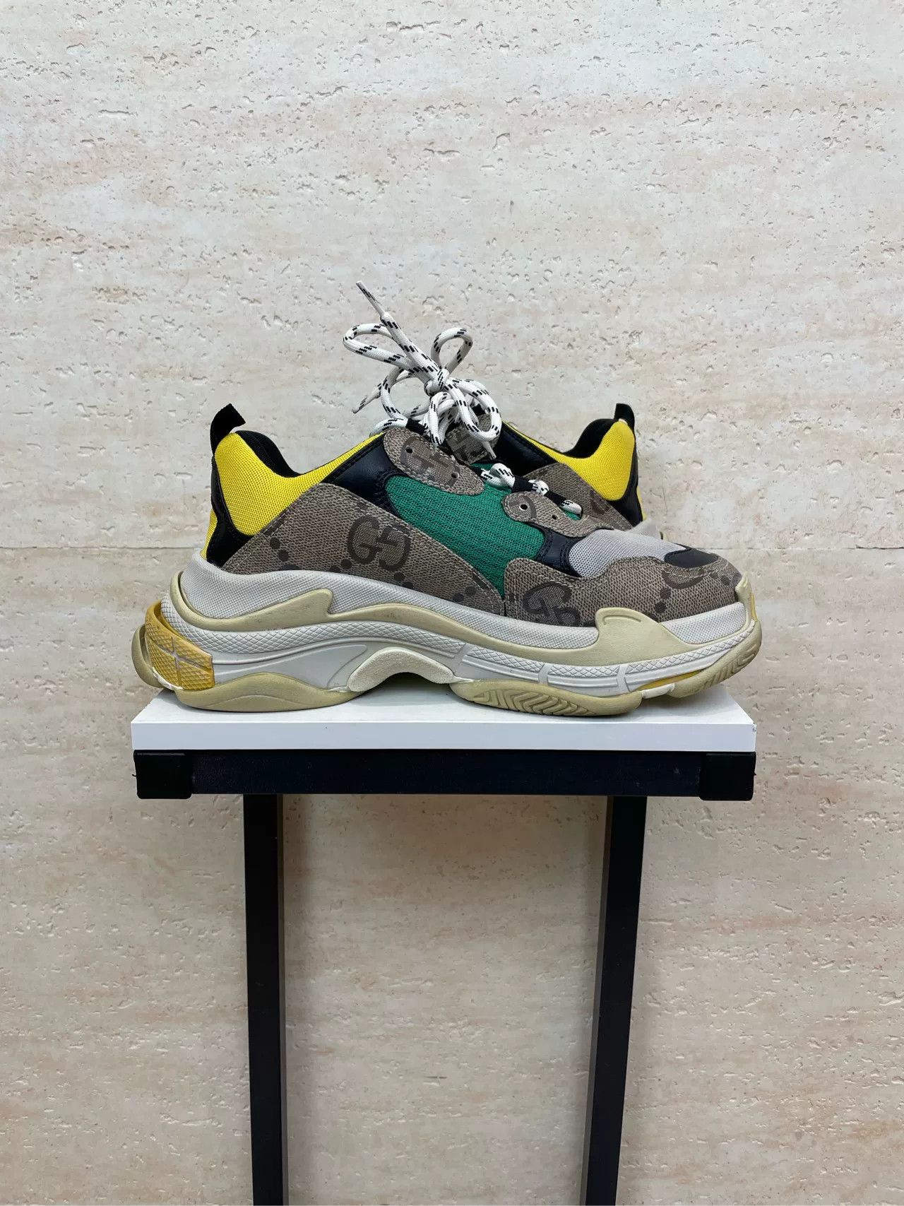 Balenciaga Balenciaga x Gucci Triple S Sneakers Size 9 Size US 9 / EU 42 - 3 Thumbnail