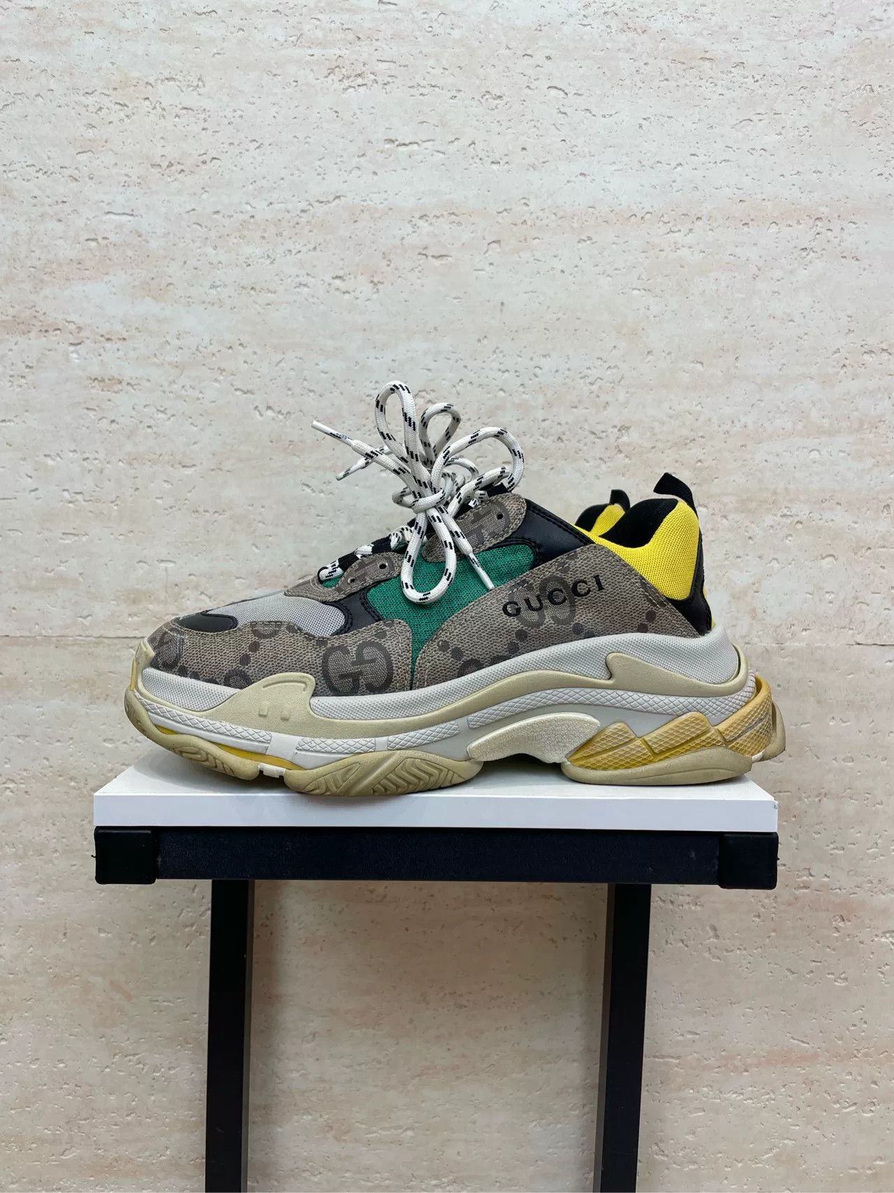 Balenciaga Balenciaga x Gucci Triple S Sneakers Size 9 Size US 9 / EU 42 - 2 Thumbnail