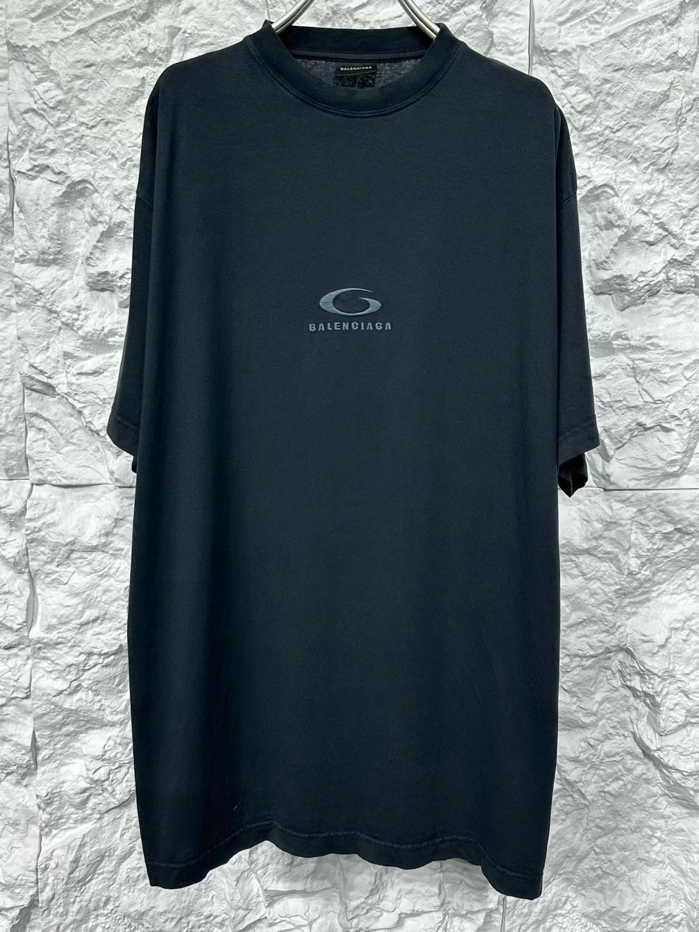 Balenciaga Balenciaga Embroidered Logo T-Shirt Size XS Size US XS / EU 42 / 0 - 4 Thumbnail