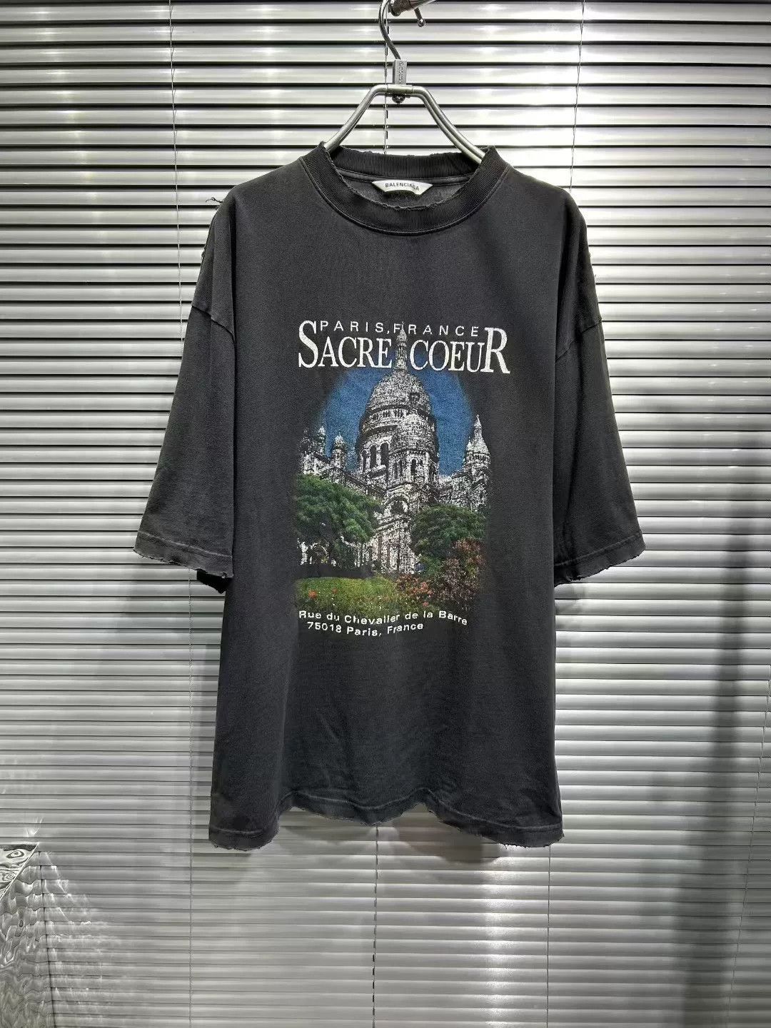 Balenciaga Balenciaga Sacre Coeur Graphic T-Shirt Size S Size US S / EU 44-46 / 1 - 2 Thumbnail