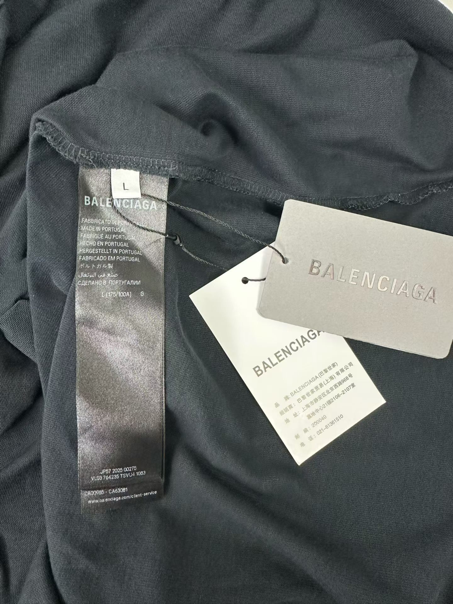 Balenciaga Balenciaga BB Logo T-Shirt Size L Size US L / EU 52-54 / 3 - 5 Thumbnail