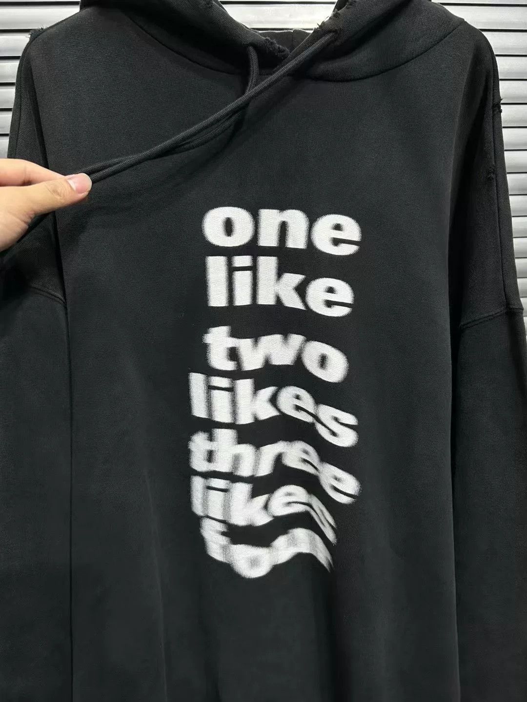 Balenciaga Balenciaga Mosaic Letter Hoodie Size XS Size US XS / EU 42 / 0 - 4 Thumbnail
