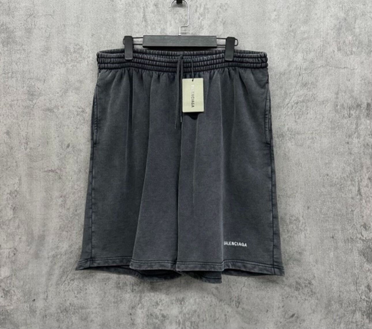 Balenciaga Balenciaga Logo Embroidered Washed Shorts Size M Size US 32 / EU 48 - 2 Thumbnail