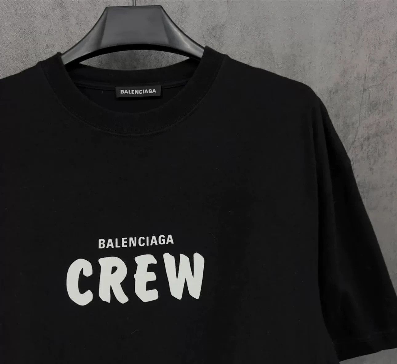 Balenciaga Balenciaga Crew Logo Graphic T-Shirt Size S Size US S / EU 44-46 / 1 - 4 Thumbnail