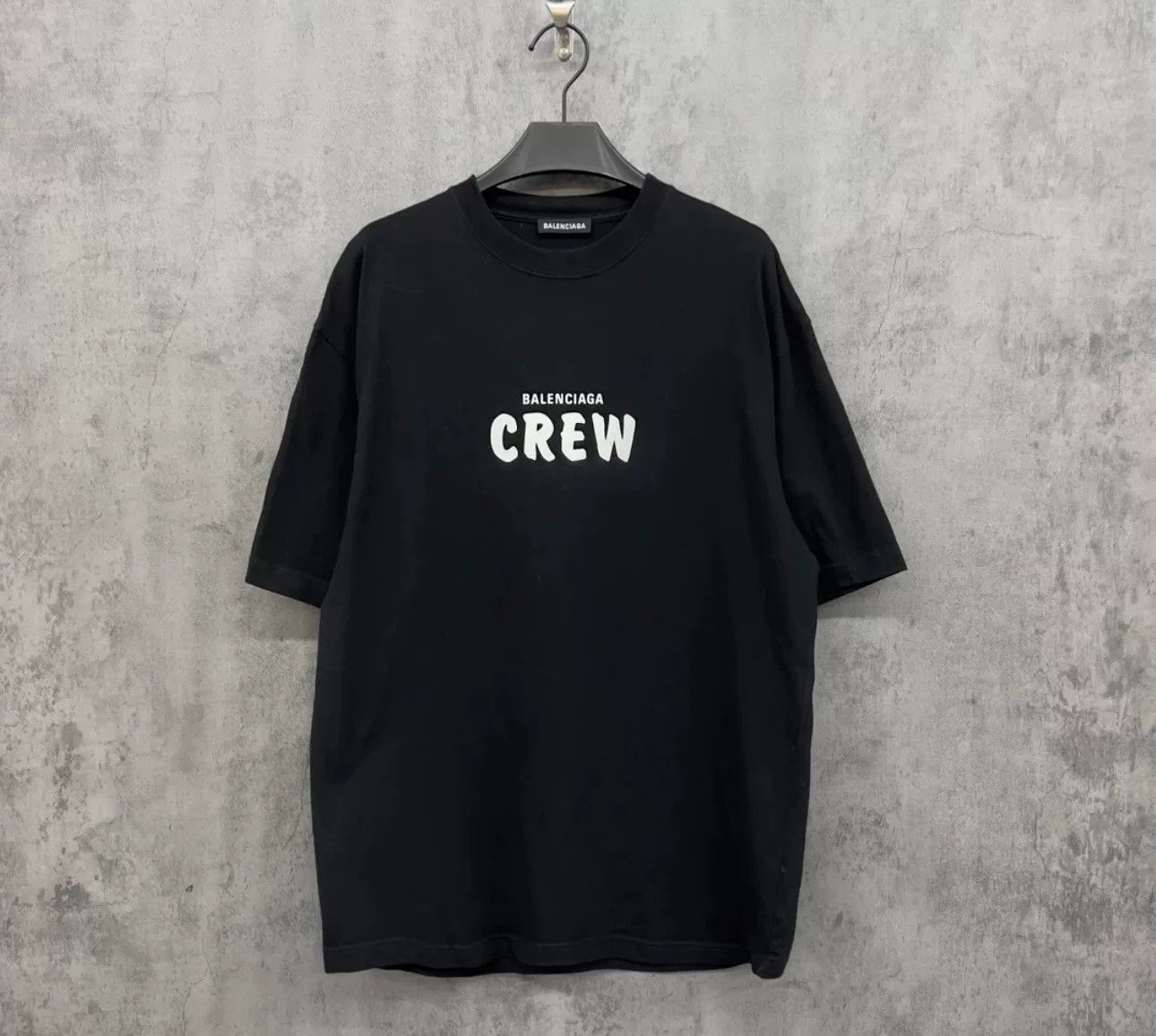 Balenciaga Balenciaga Crew Logo Graphic T-Shirt Size S Size US S / EU 44-46 / 1 - 2 Thumbnail