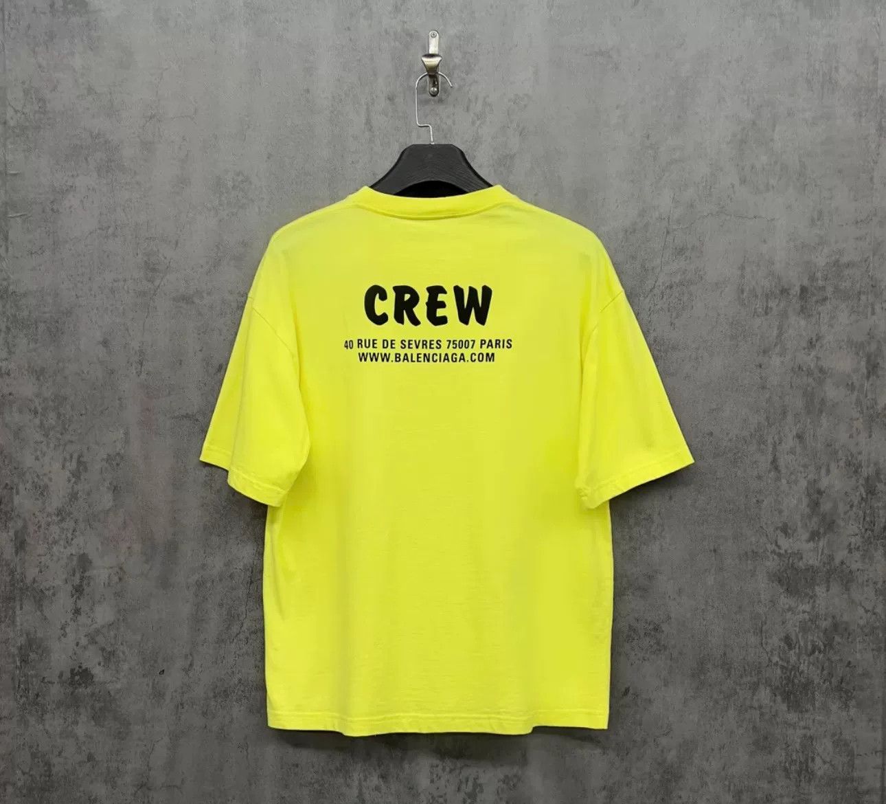 Balenciaga Balenciaga Crew Logo T-Shirt Size M Size US M / EU 48-50 / 2 - 2 Thumbnail