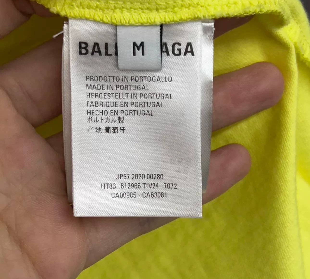 Balenciaga Balenciaga Crew Logo T-Shirt Size M Size US M / EU 48-50 / 2 - 4 Thumbnail