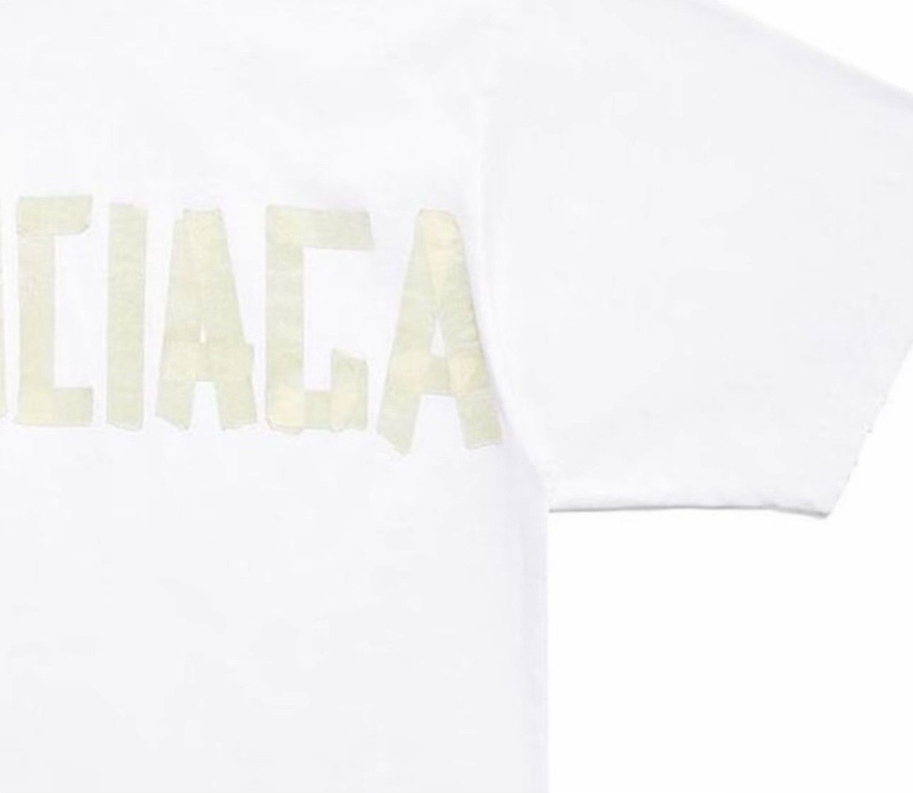Balenciaga Balenciaga Masking Tape Logo T-Shirt Size XXS Size US XXS / EU 40 - 6 Thumbnail