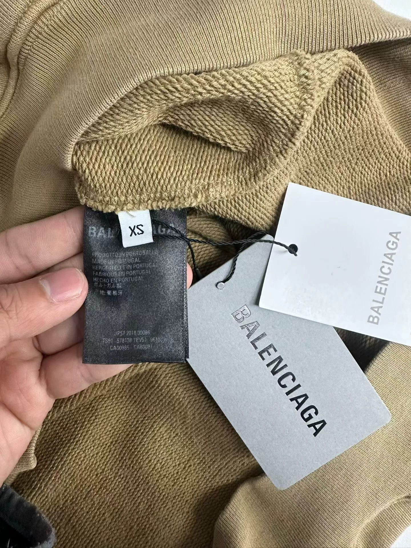 Balenciaga Balenciaga Laurel Logo Hoodie Size XS Size US XS / EU 42 / 0 - 5 Thumbnail